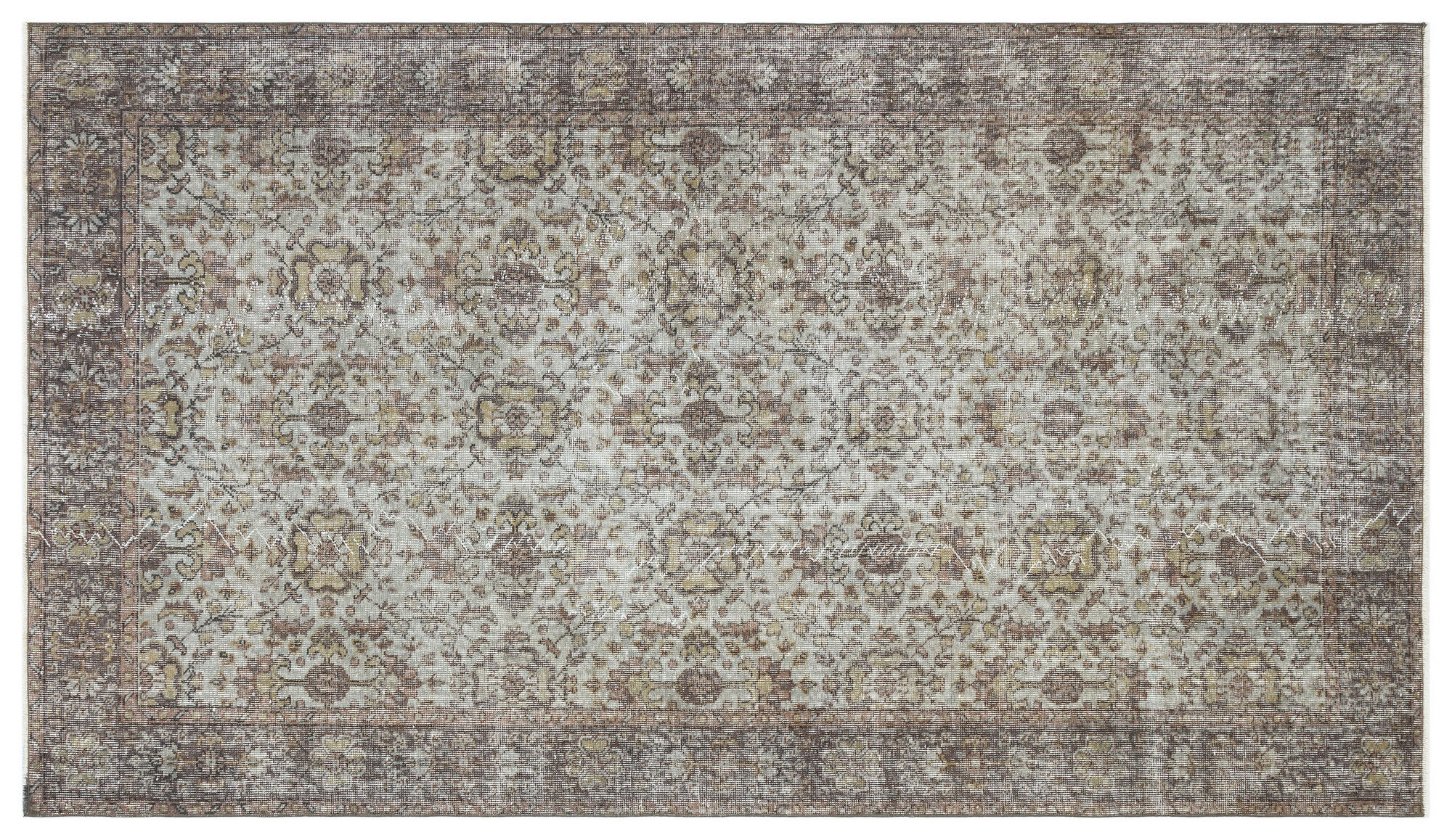 Apex Vintage Halı Gri 35218 162cmx287cm