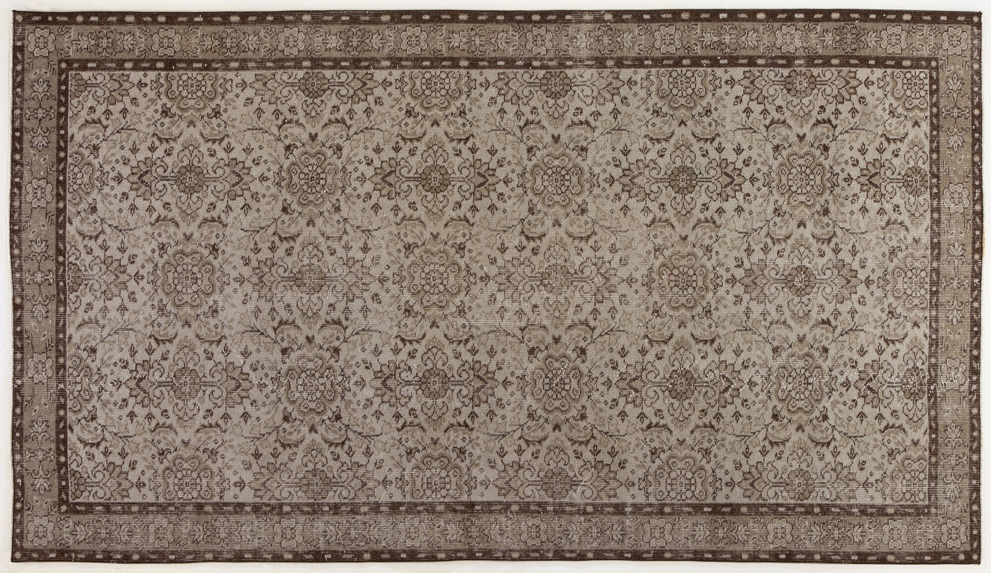Apex Vintage Halı Gri 4365 153cmx271cm