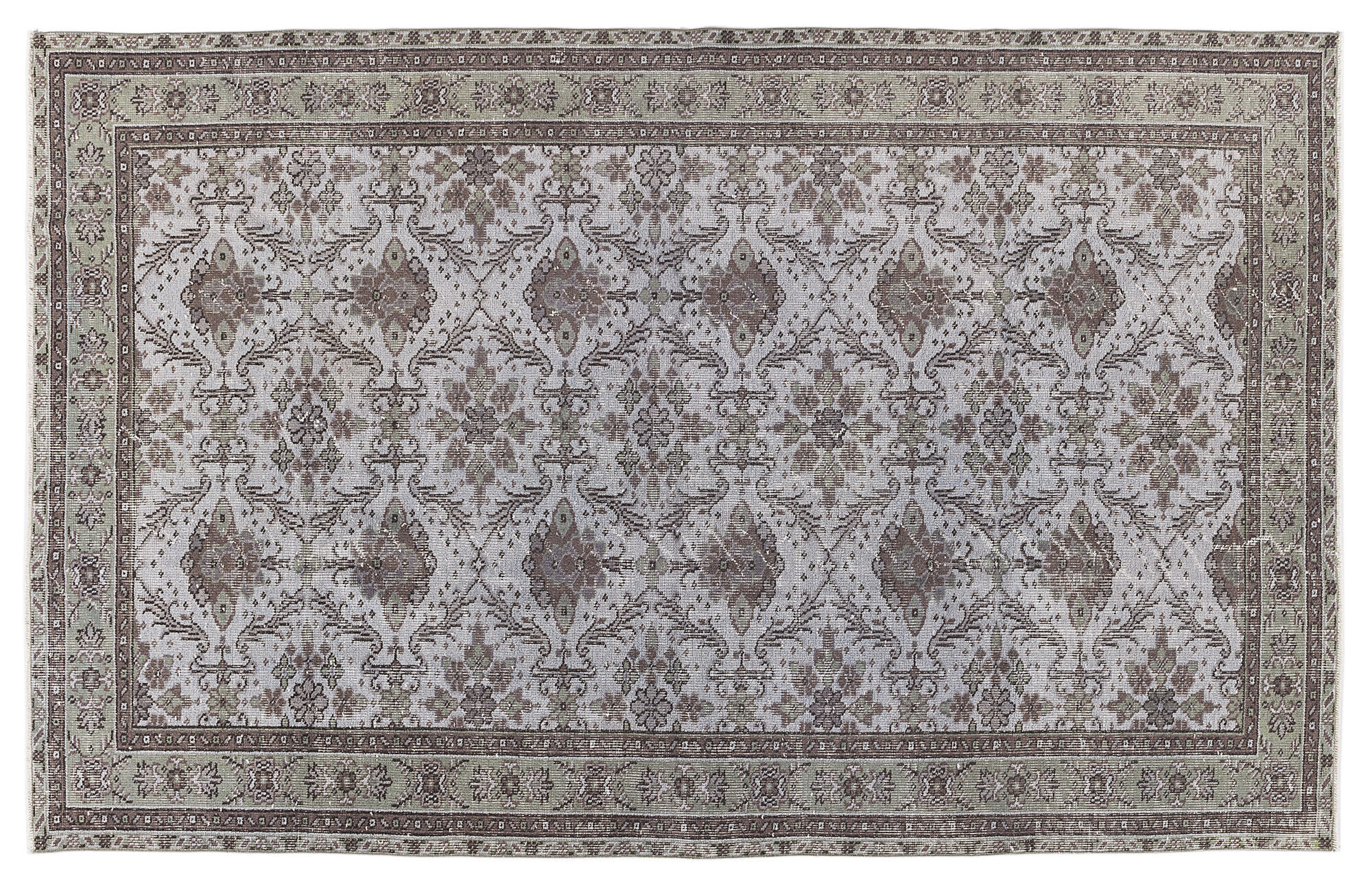Apex Vintage Halı Gri 8029 178cmx282cm