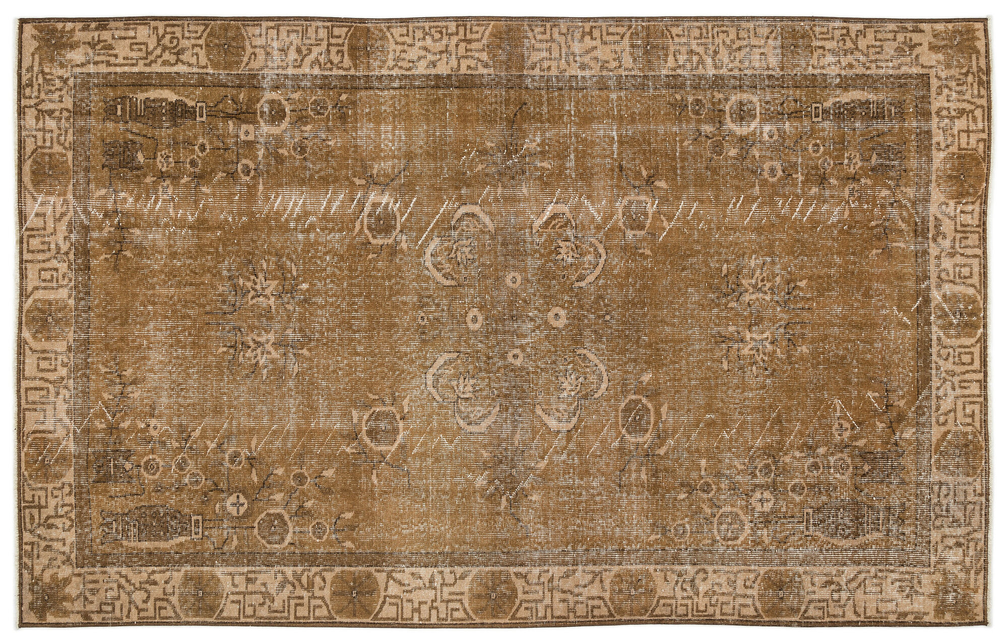 Apex Vintage Halı Kahve 12524 175x280cm