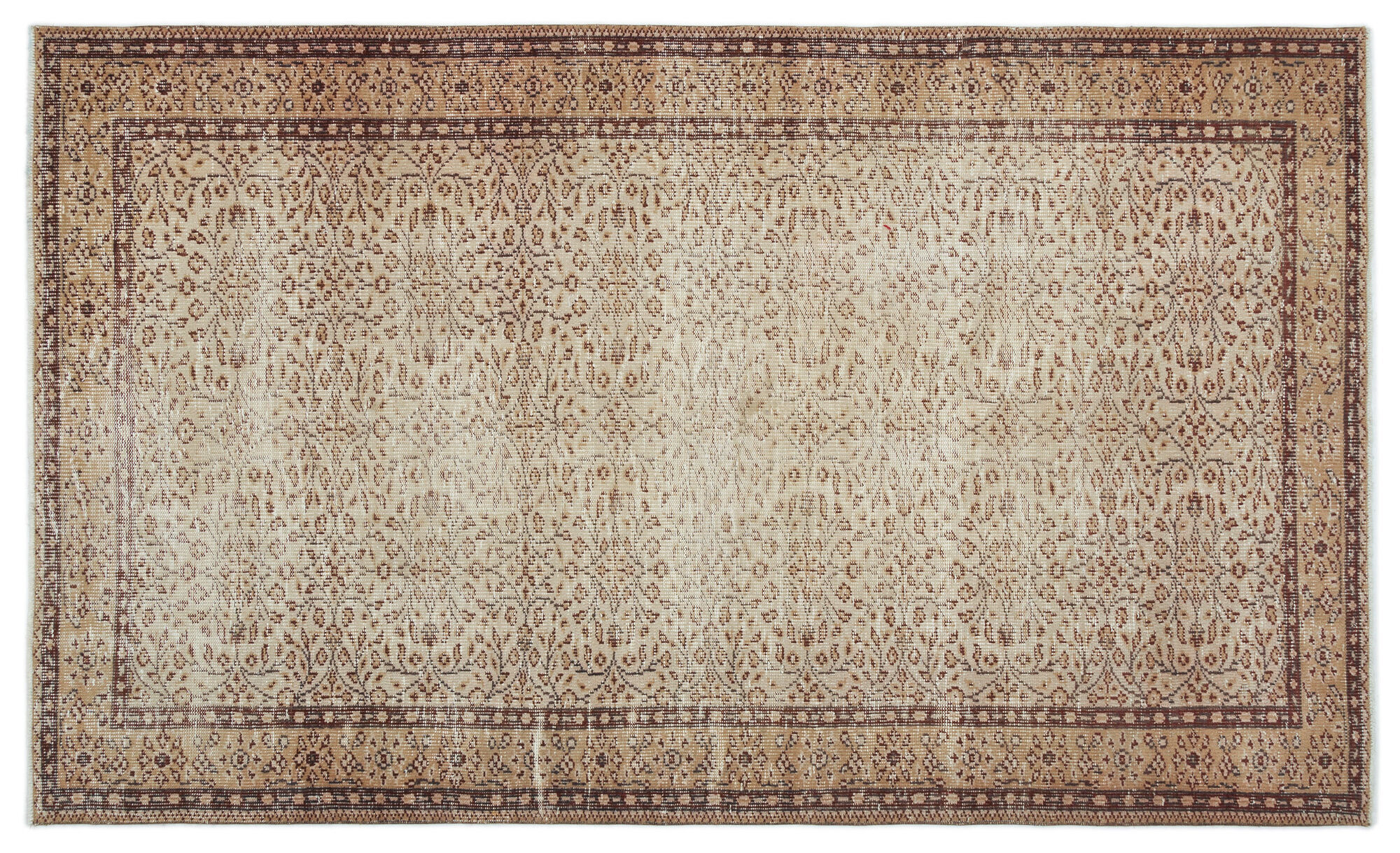 Apex Vintage Halı Kahve 19381 158x266cm