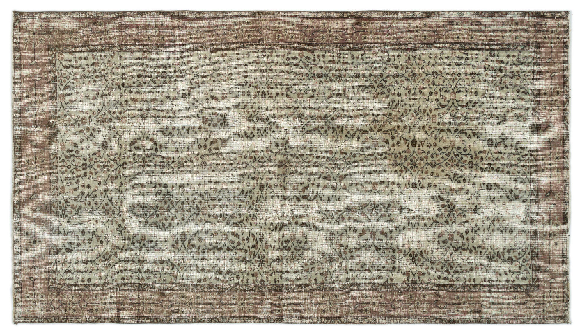 Apex Vintage Halı Kahve 19675 152x270cm