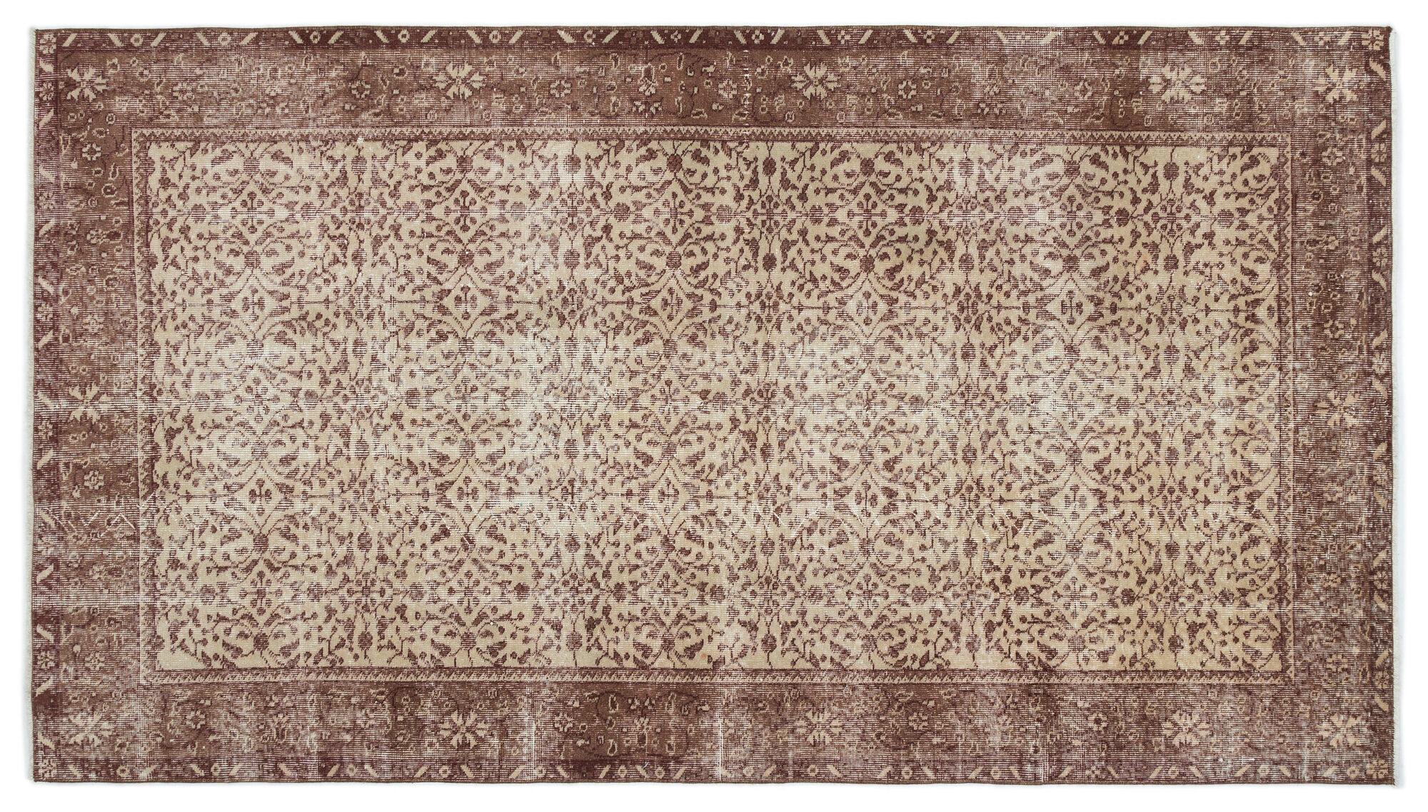 Apex Vintage Halı Kahve 19728 143x255cm