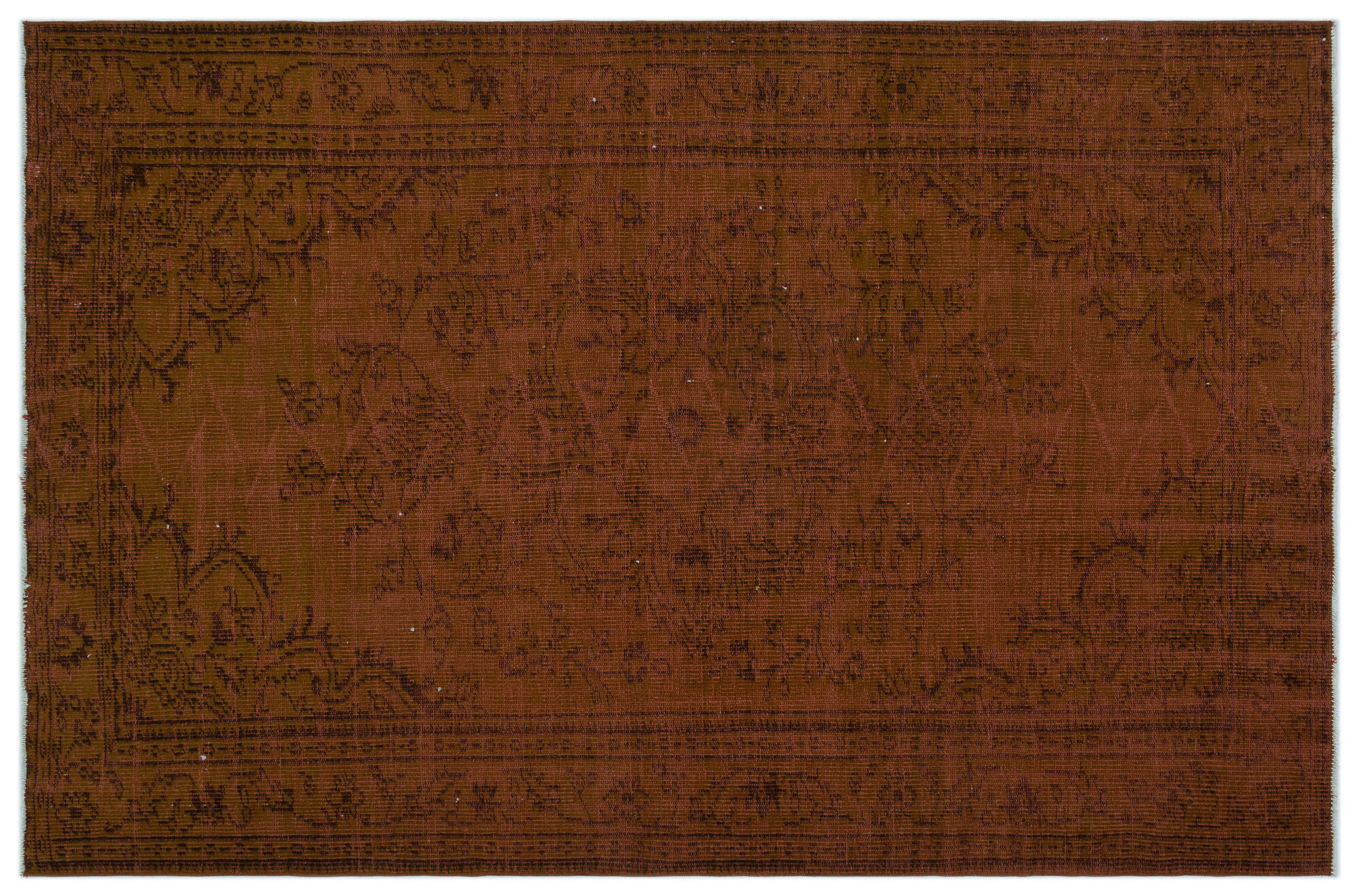 Apex Vintage Halı Kahve 22644 171x258cm