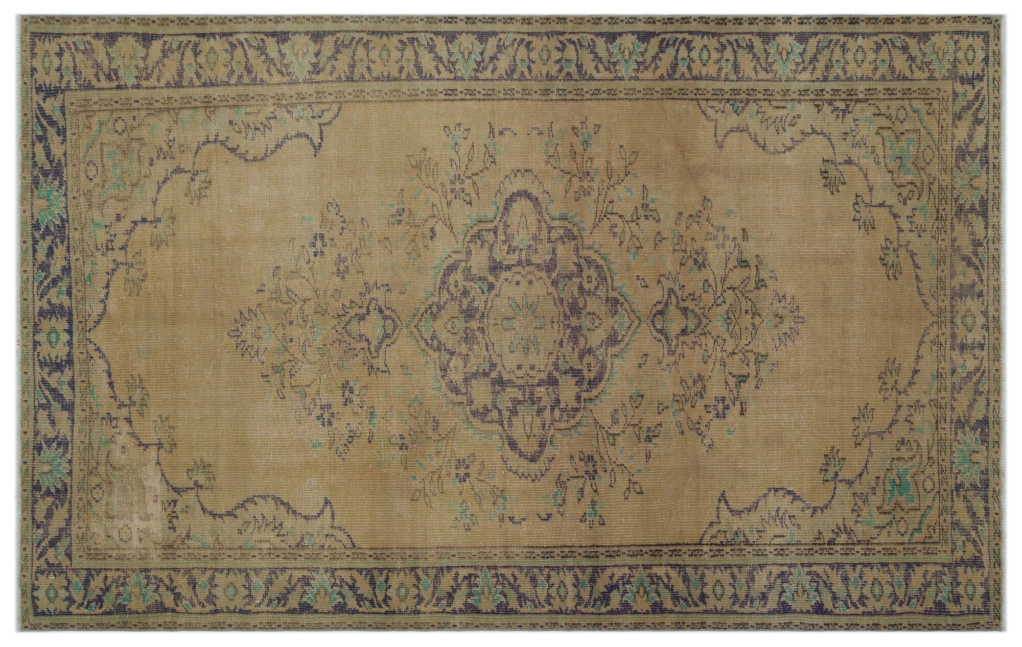 Apex Vintage Halı Kahve 23762 174x278cm