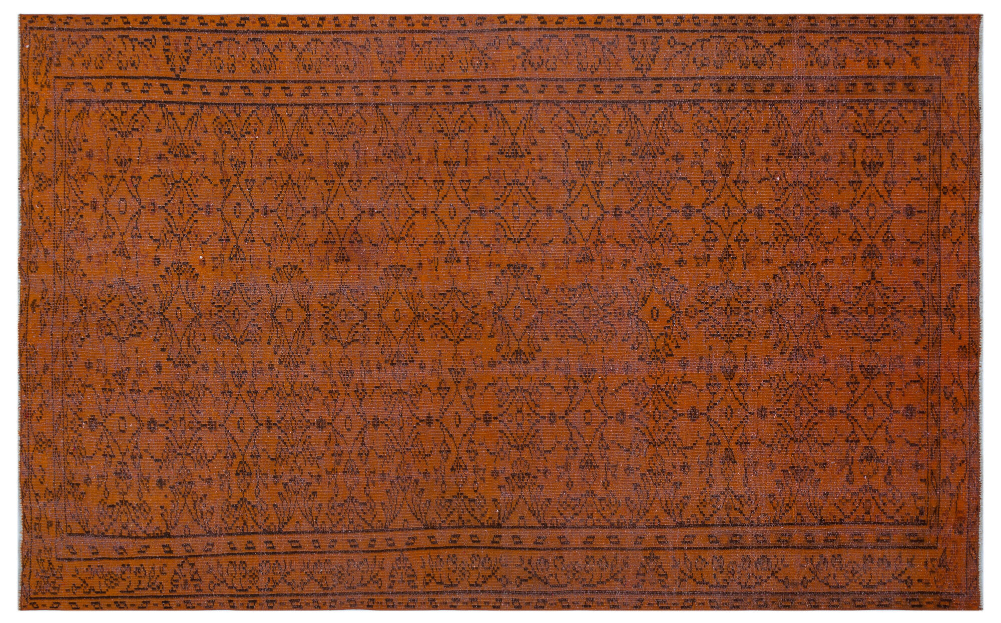 Apex Vintage Halı Kahve 26905 165x266cm