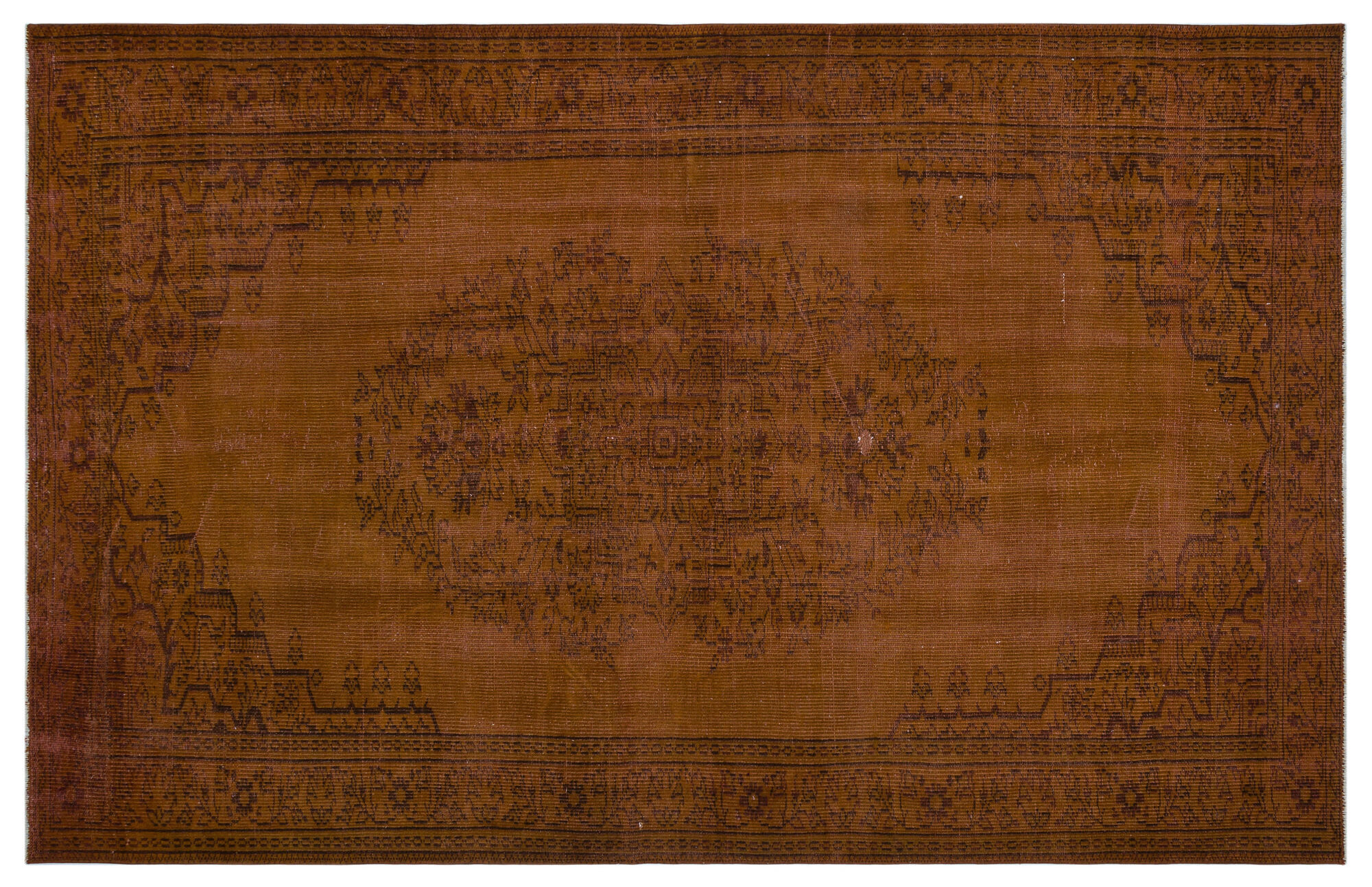 Apex Vintage Halı Kahve 27006 165x257cm
