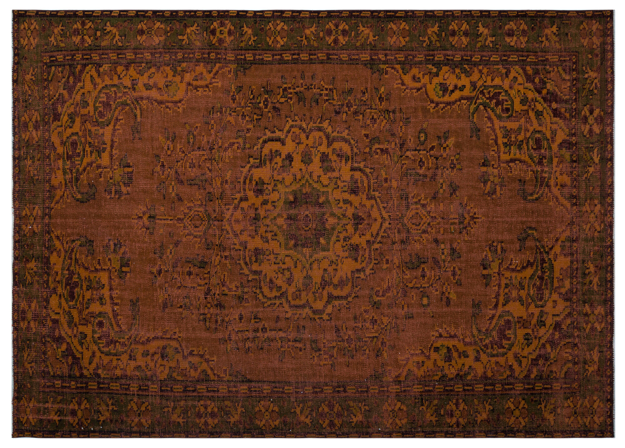 Apex Vintage Halı Kahve 27016 193x272cm