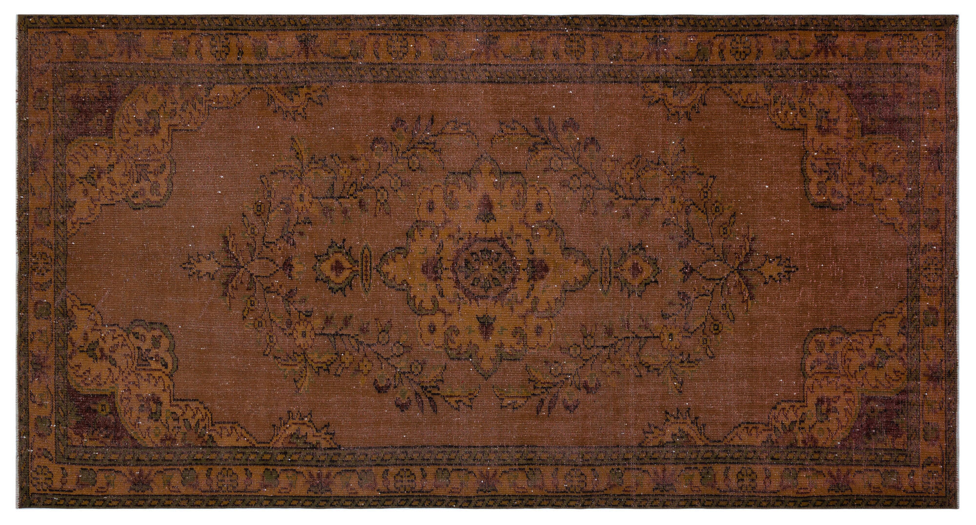 Apex Vintage Halı Kahve 27019 160x306cm