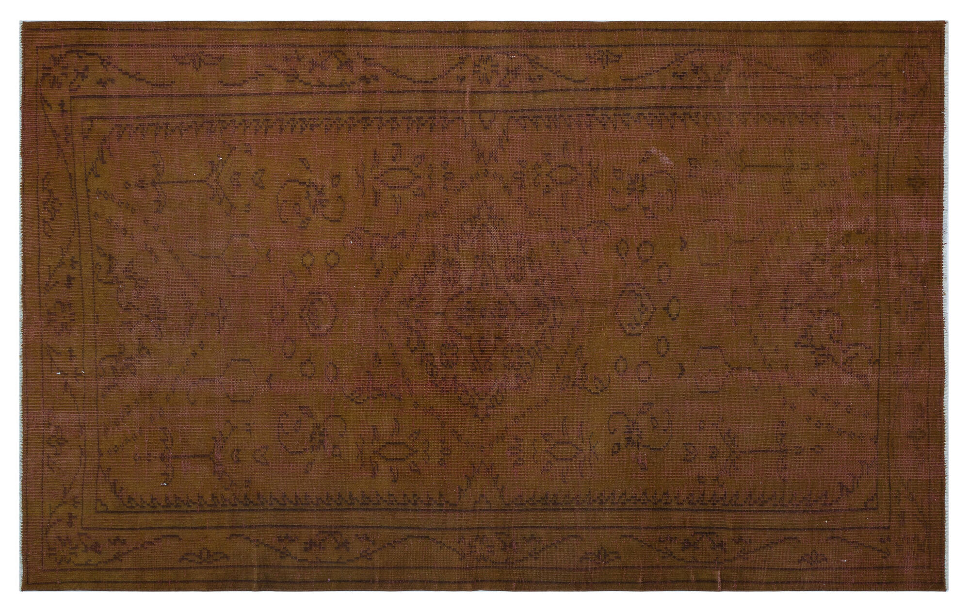 Apex Vintage Halı Kahve 27056 154x252cm