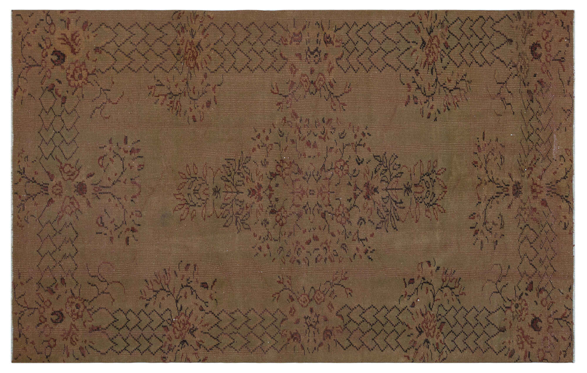 Apex Vintage Halı Kahve 27124 159x253cm