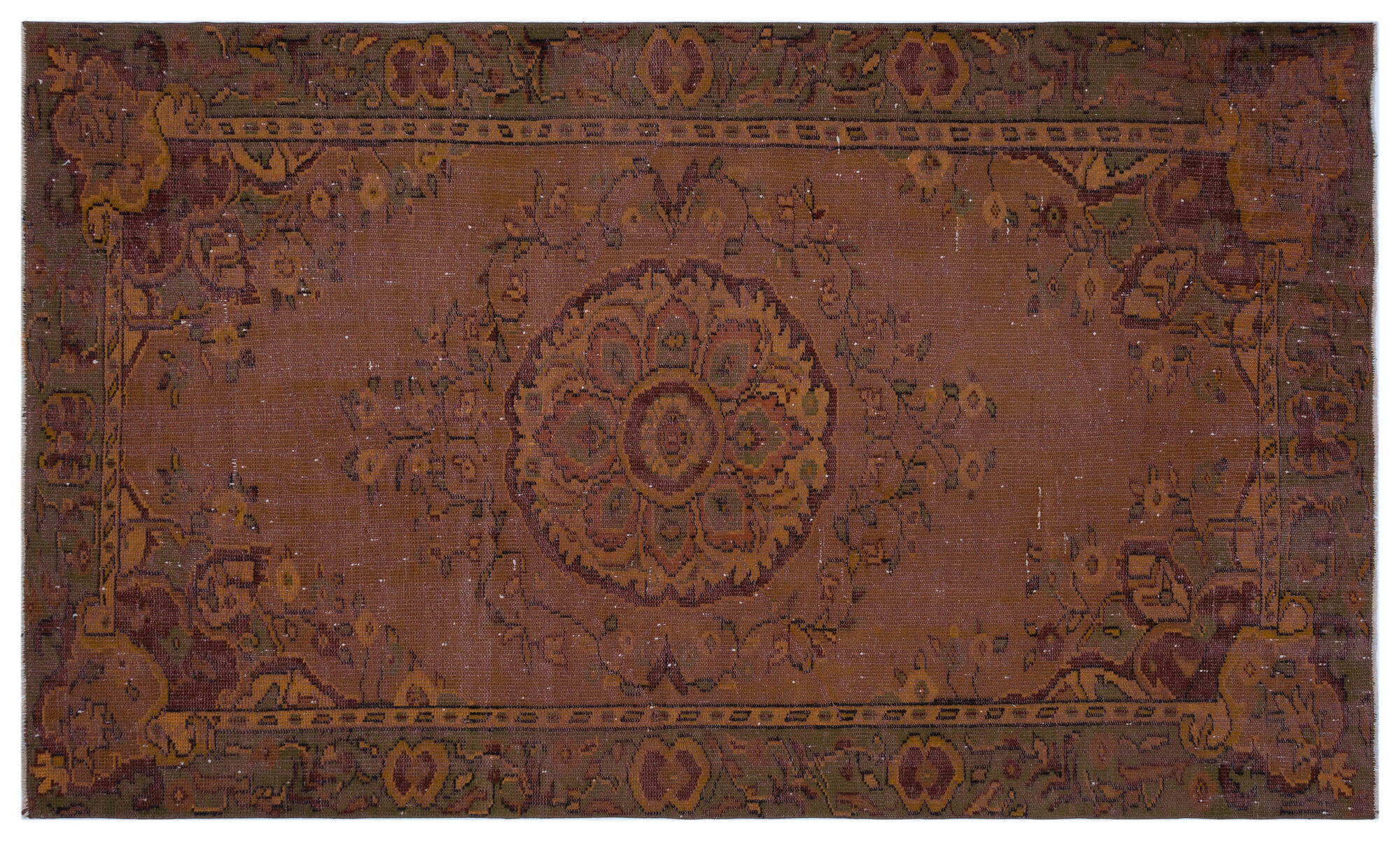 Apex Vintage Halı Kahve 27383 171x278cm