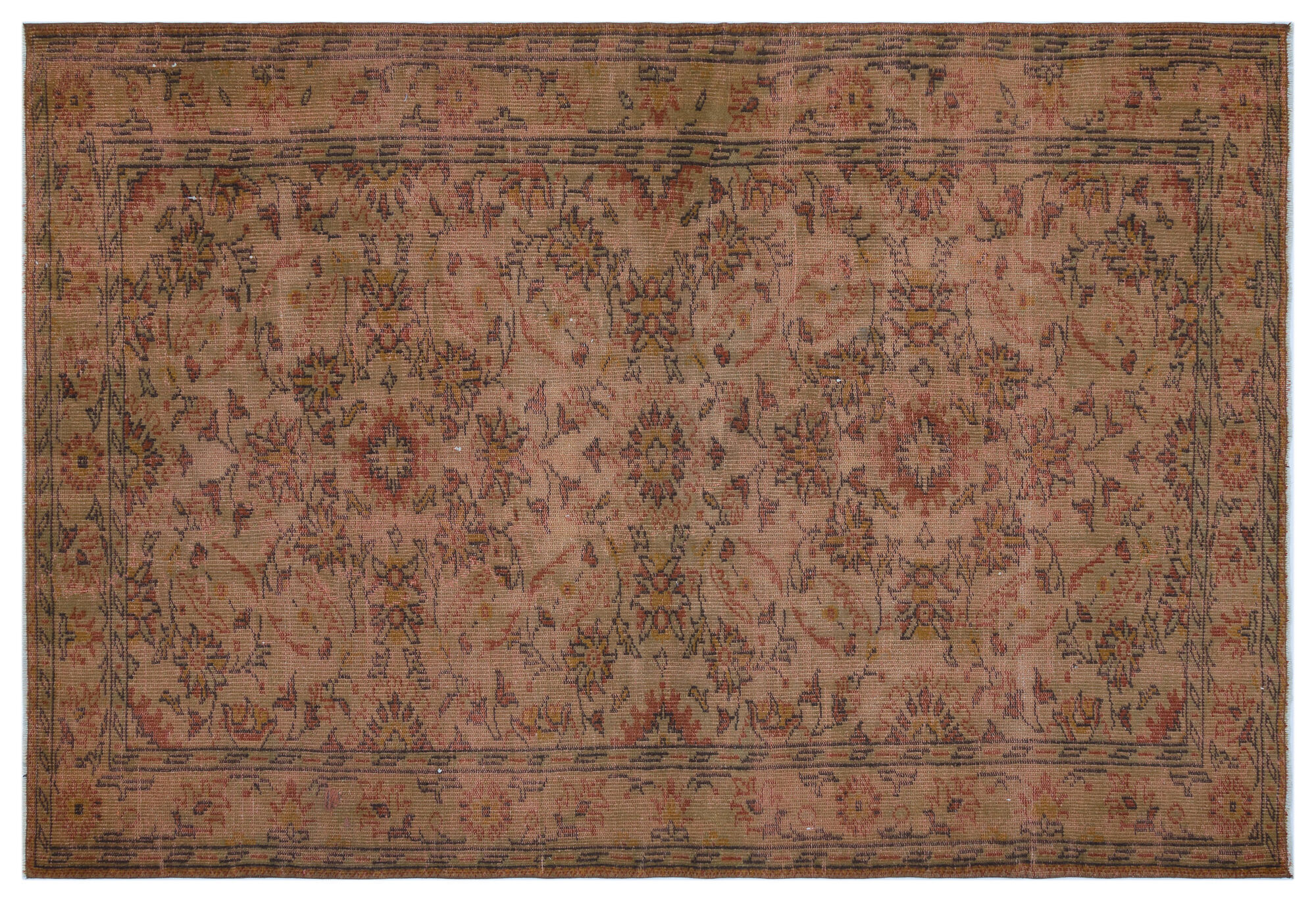 Apex Vintage Halı Kahve 27402 167x248cm