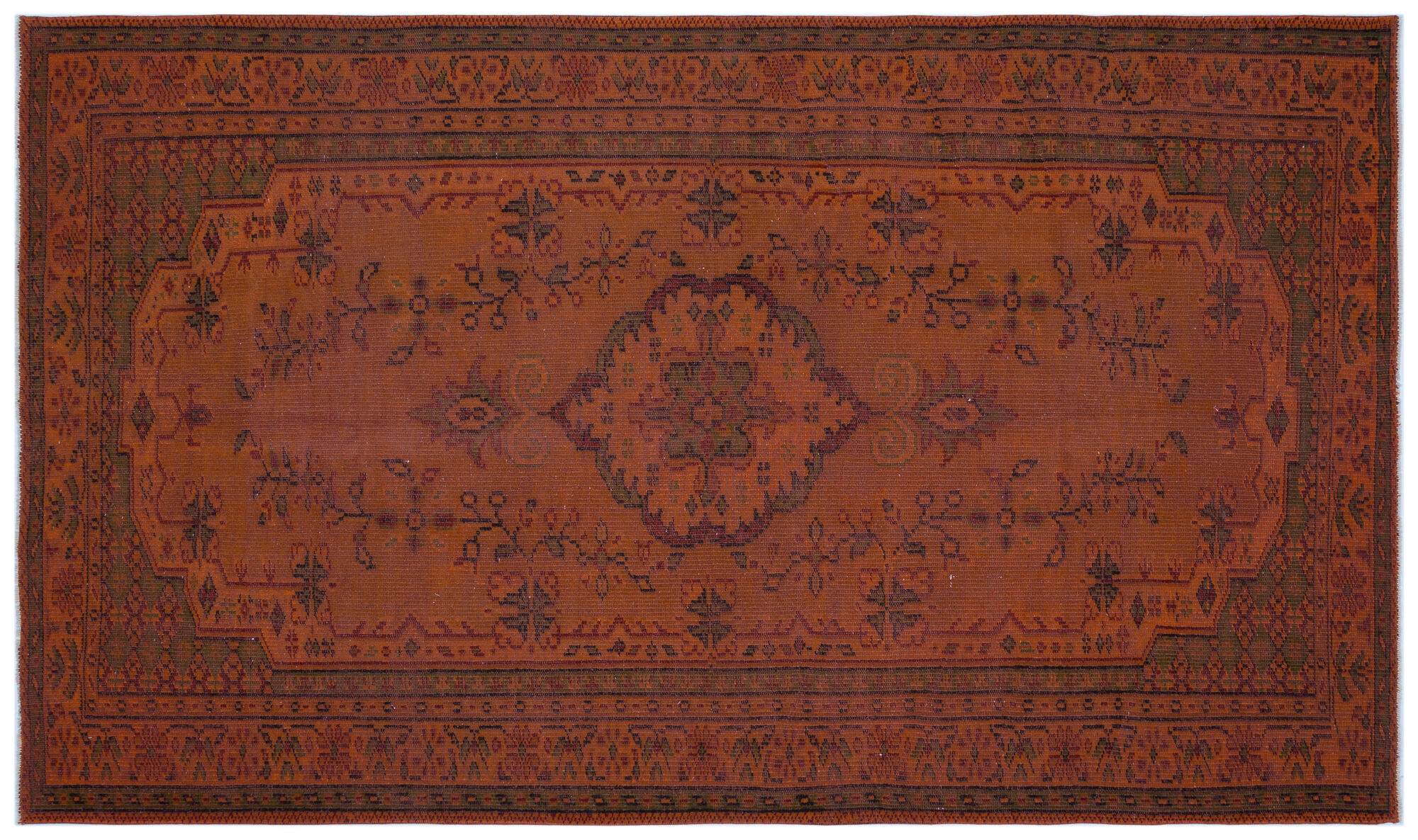 Apex Vintage Halı Kahve 27554 161x278cm