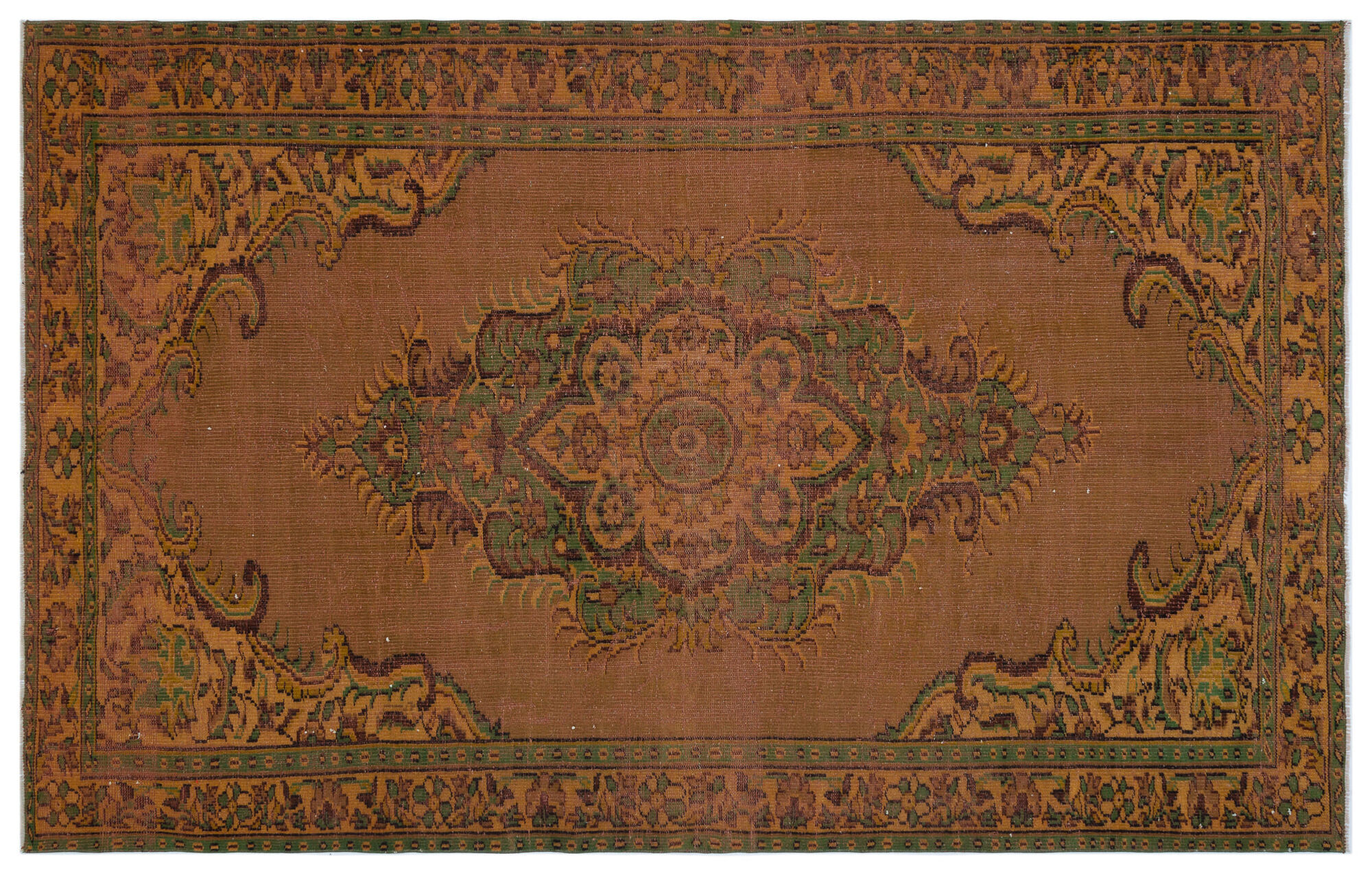 Apex Vintage Halı Kahve 27694 190x287cm