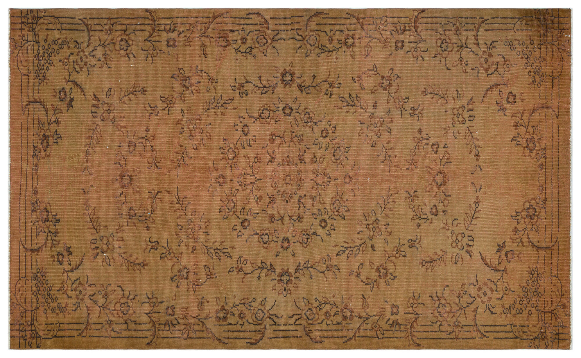 Apex Vintage Halı Kahve 28156 170x276cm
