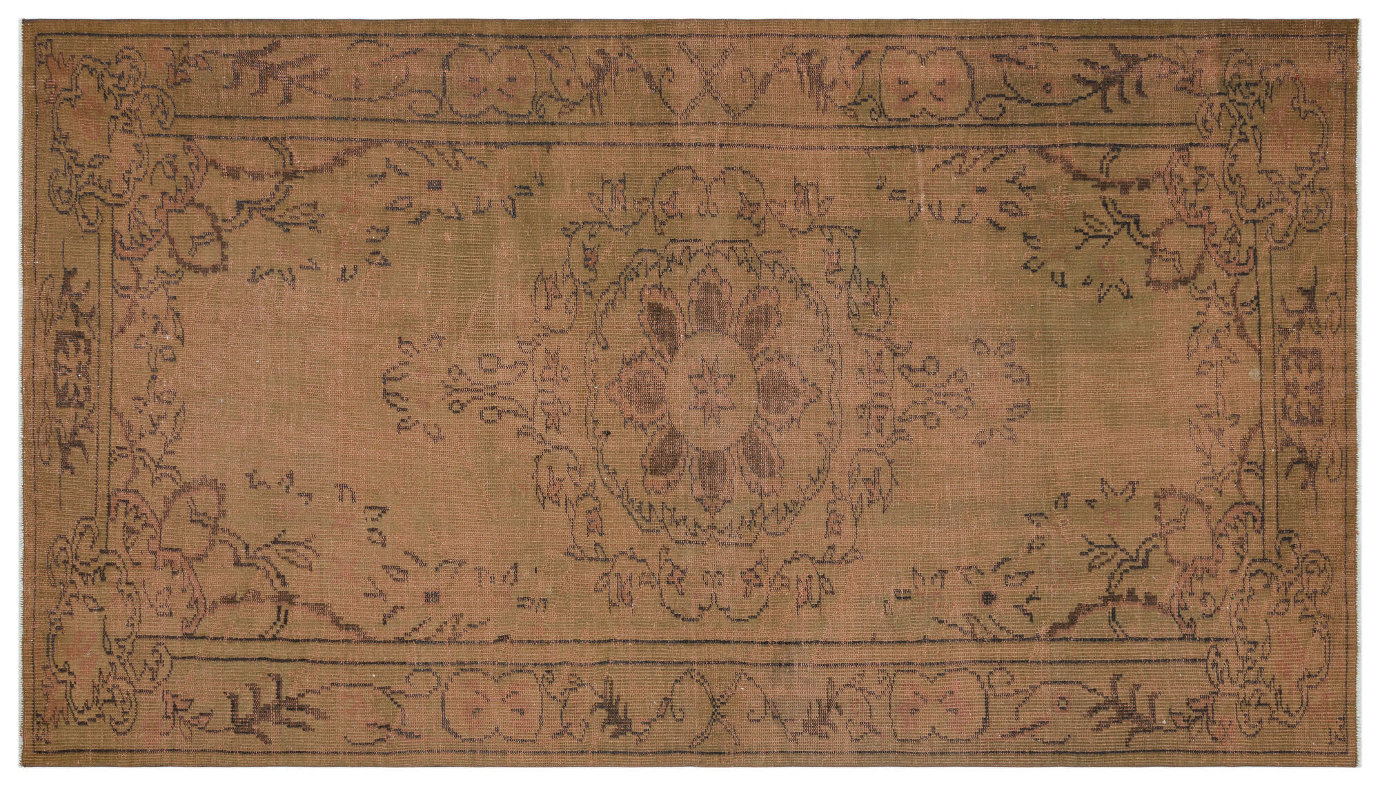 Apex Vintage Halı Kahve 28185 164x294cm