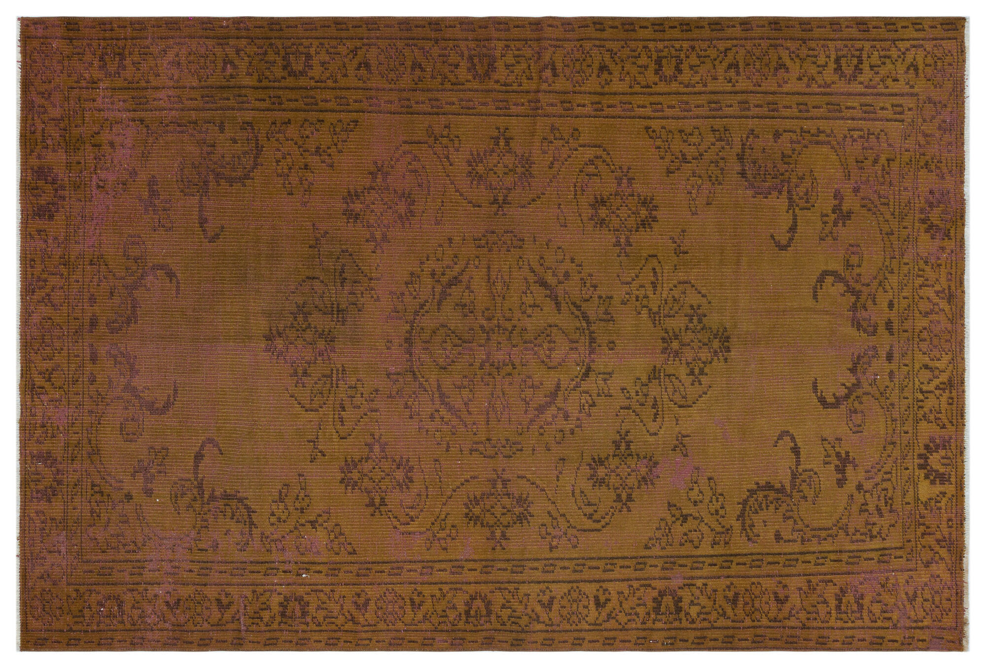 Apex Vintage Halı Kahve 28188 159x236cm