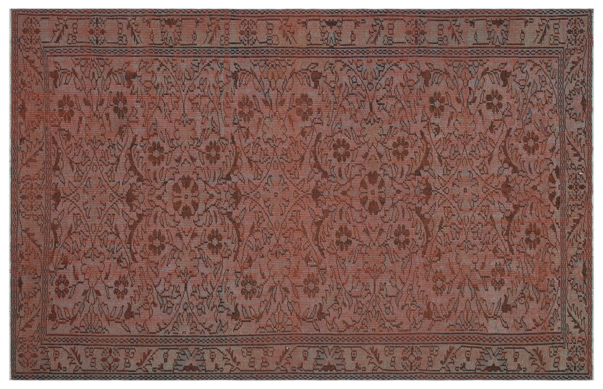 Apex Vintage Halı Kahve 29694 184x289cm