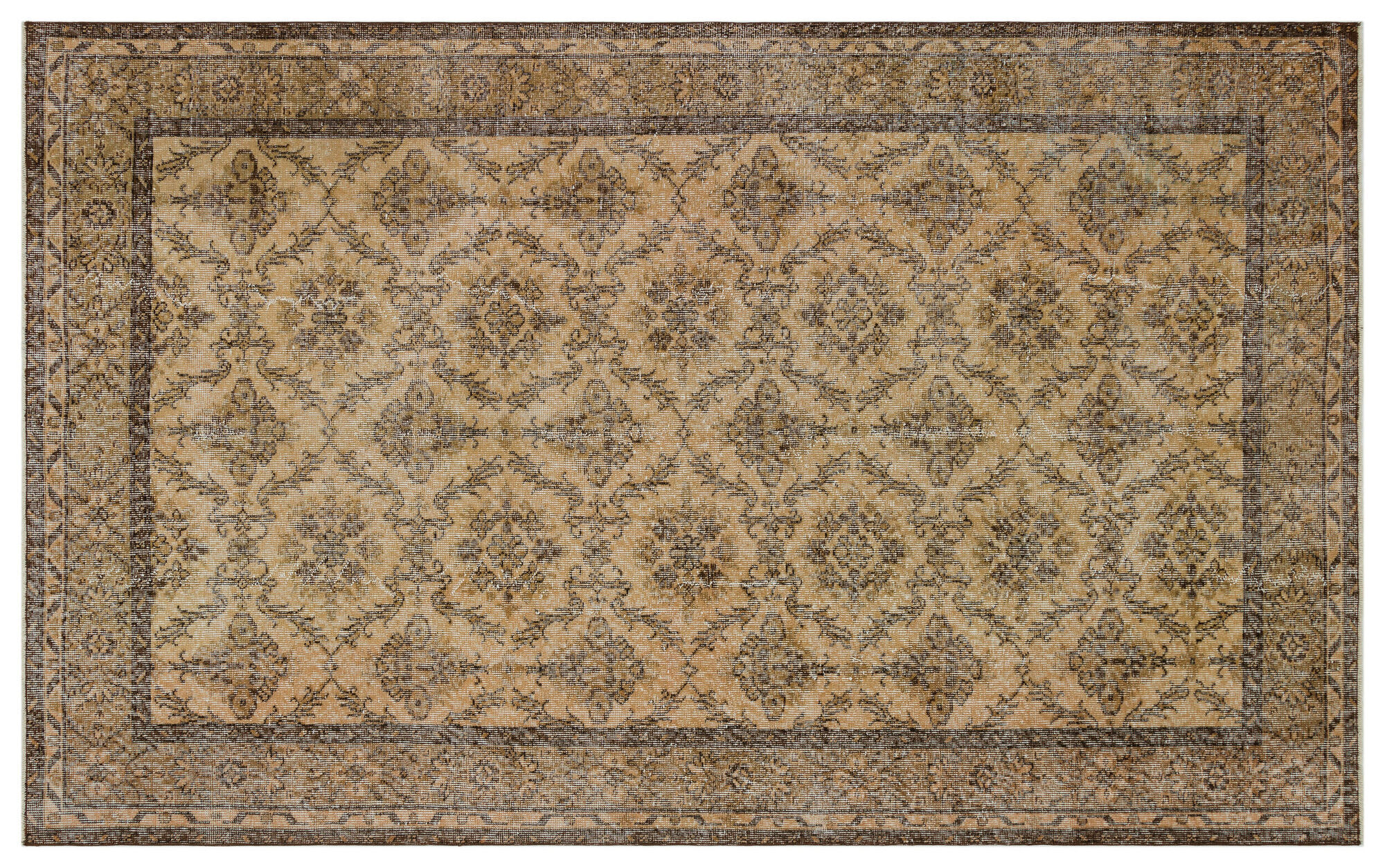 Apex Vintage Halı Kahve 34327 176x288cm