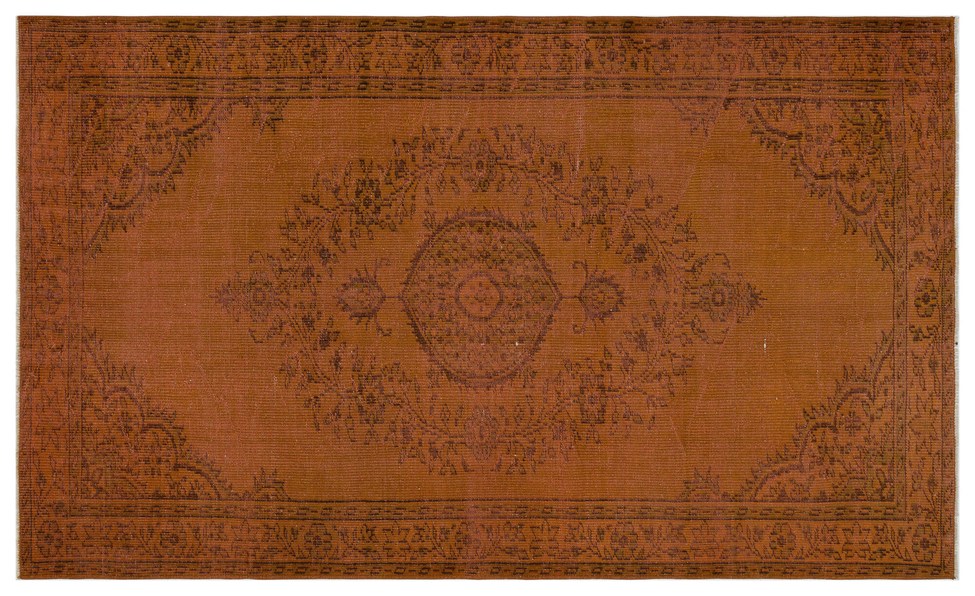 Apex Vintage Halı Kahve 34337 164x277cm