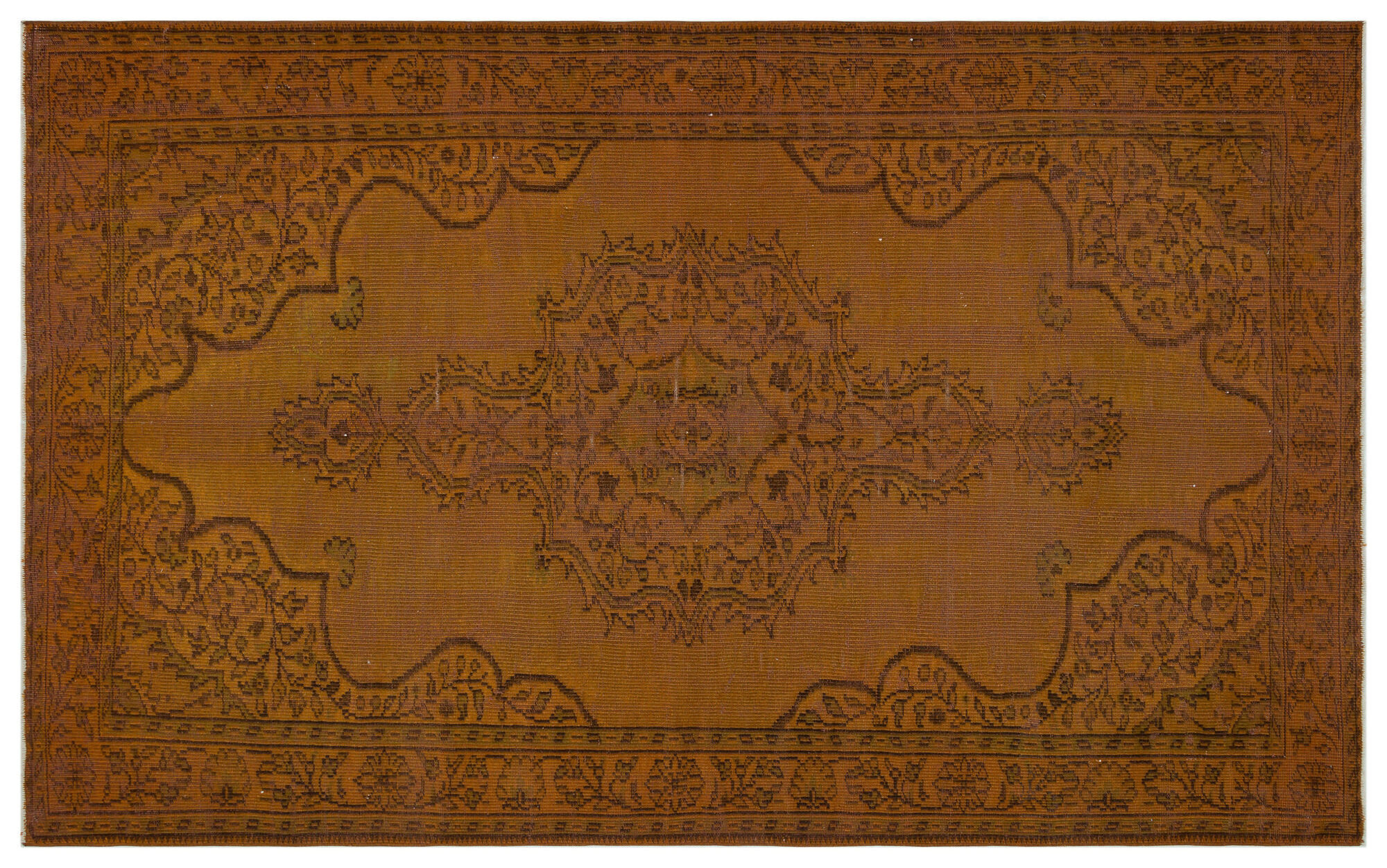 Apex Vintage Halı Kahve 34378 191x300cm