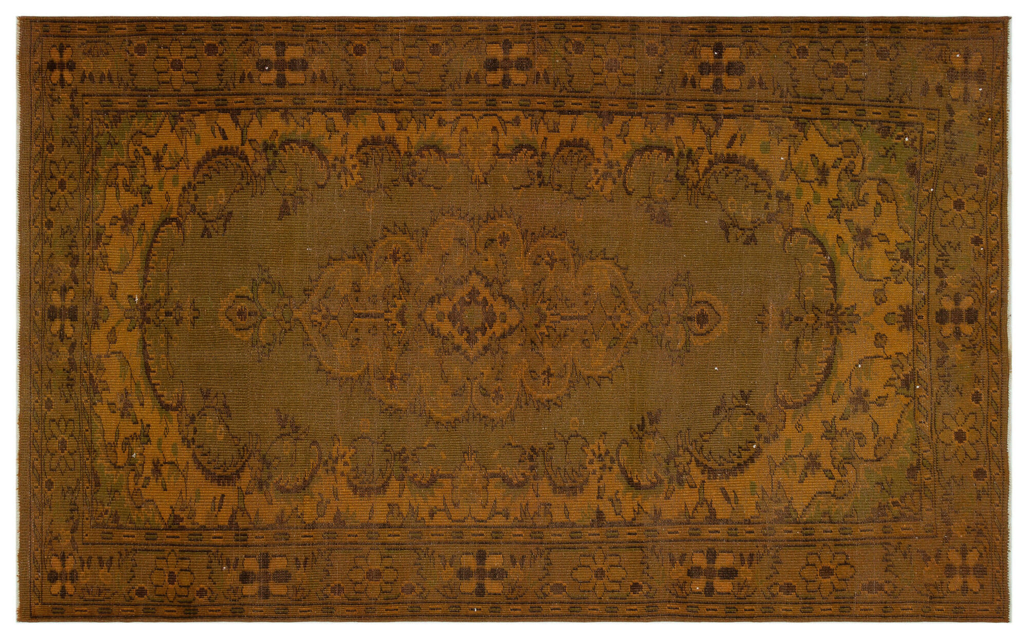 Apex Vintage Halı Kahve 34392 172x285cm