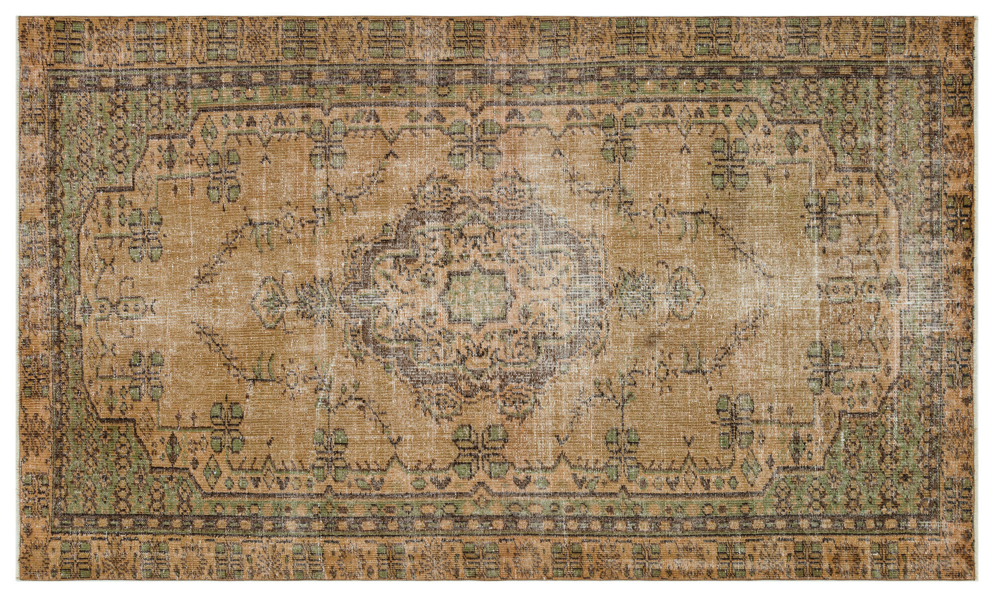 Apex Vintage Halı Kahve 34475 175x277cm
