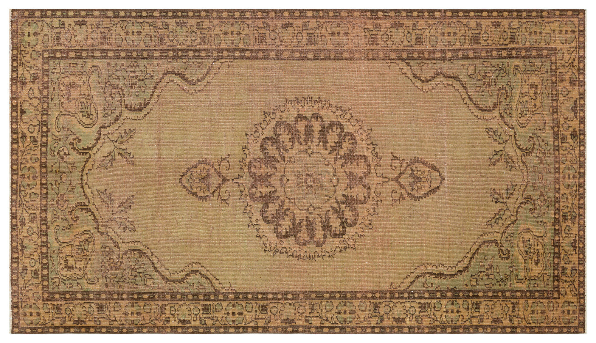 Apex Vintage Halı Kahve 34481 170x295cm