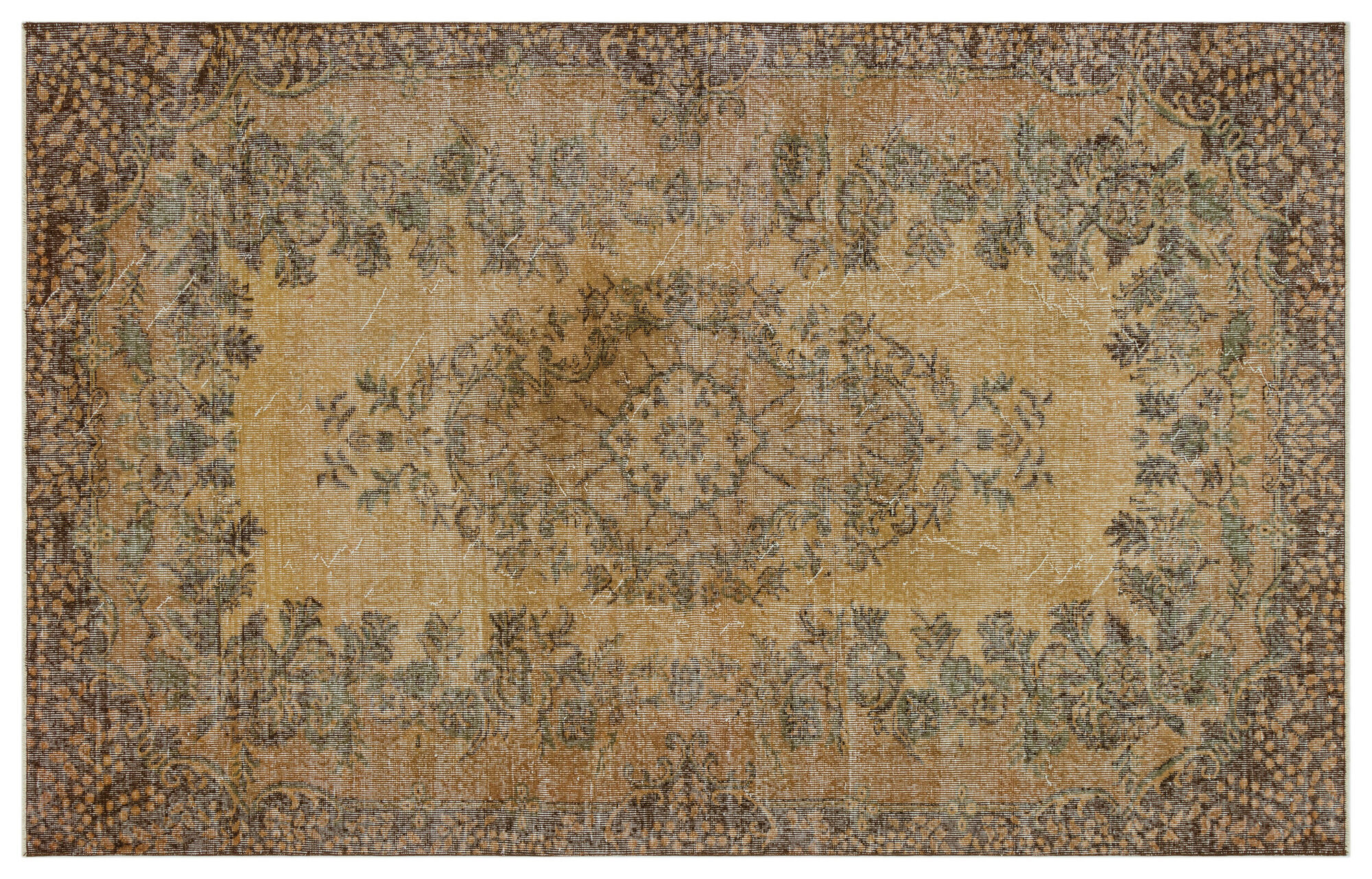 Apex Vintage Halı Kahve 34505 175x278cm