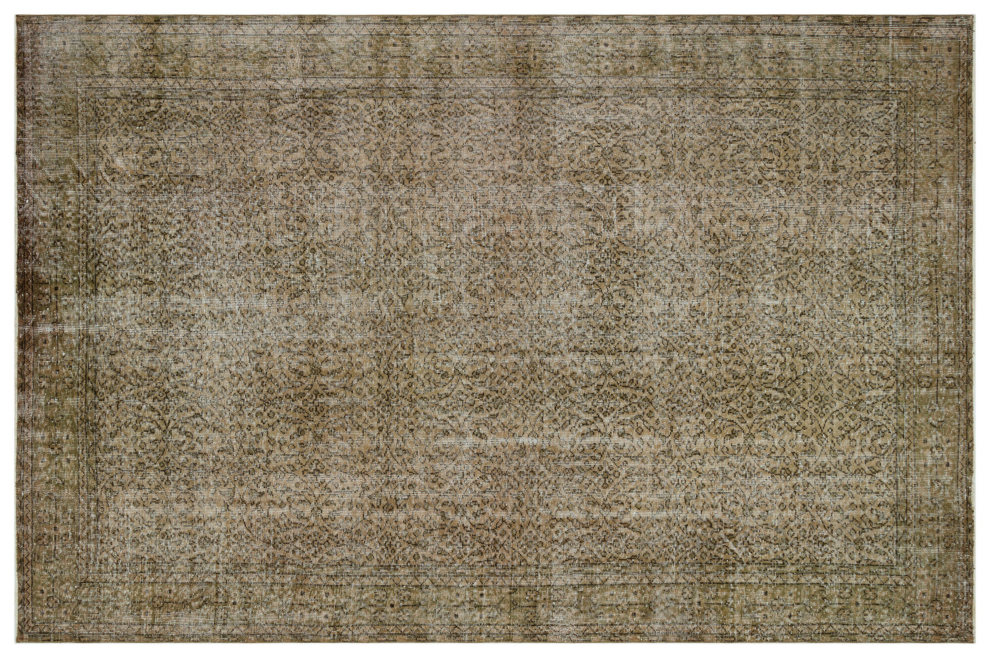 Apex Vintage Halı Kahve 34550 196x306cm