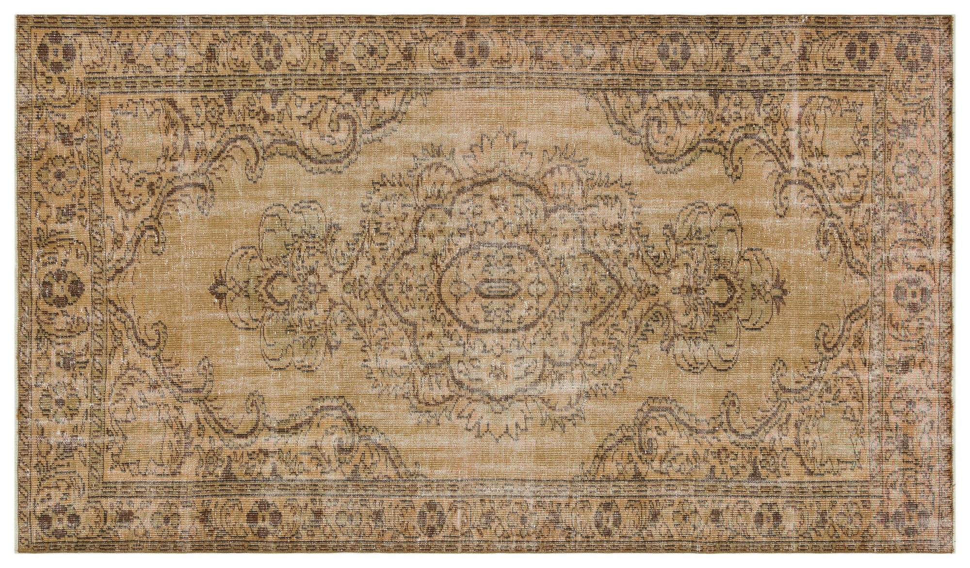 Apex Vintage Halı Kahve 34600 166x290cm