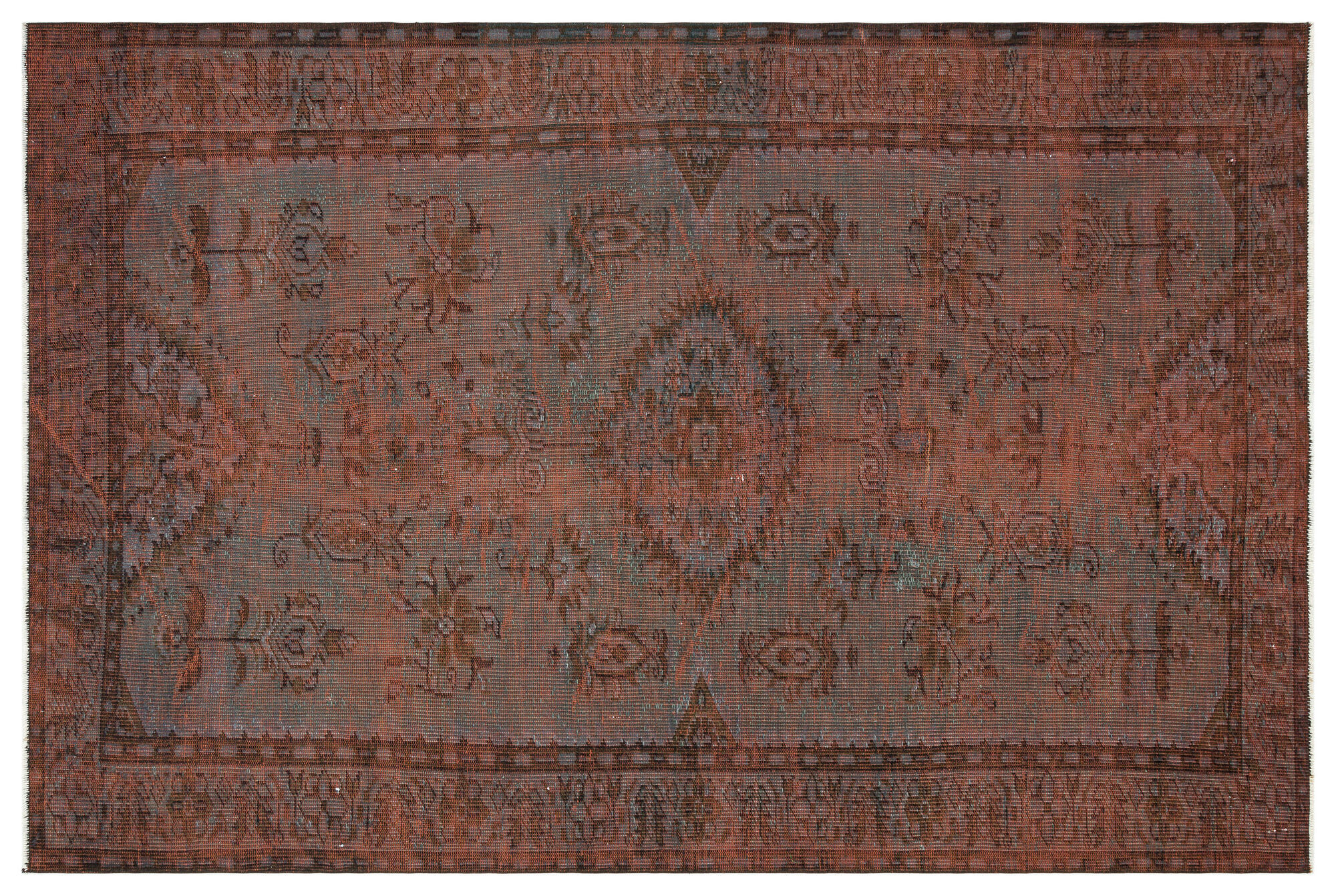 Apex Vintage Halı Kahve 35196 176x268cm