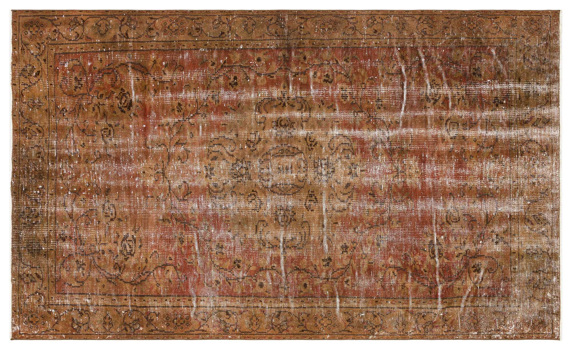Apex Vintage Halı Kahve 35927 152x250cm