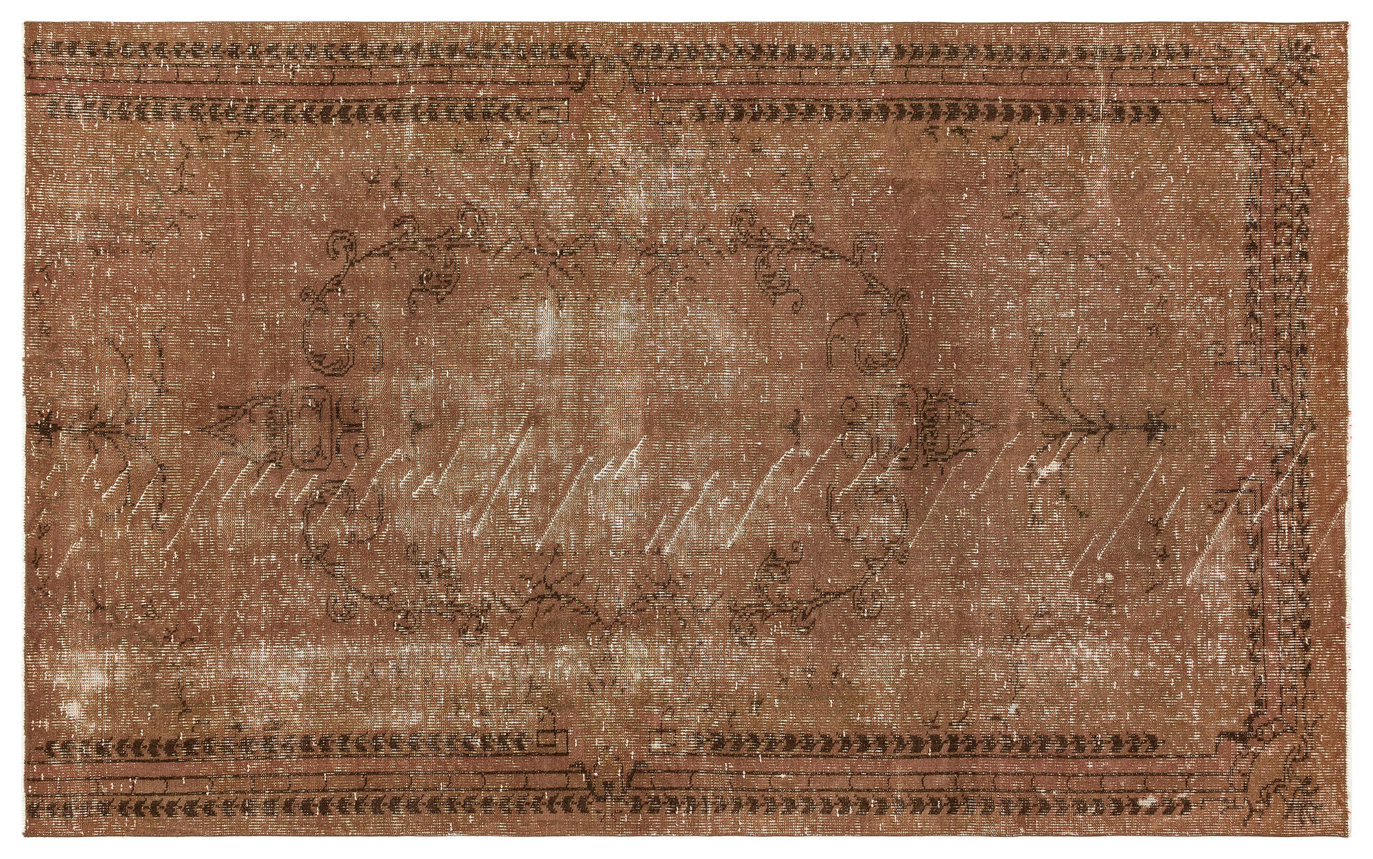 Apex Vintage Halı Kahve 36030 165x266cm