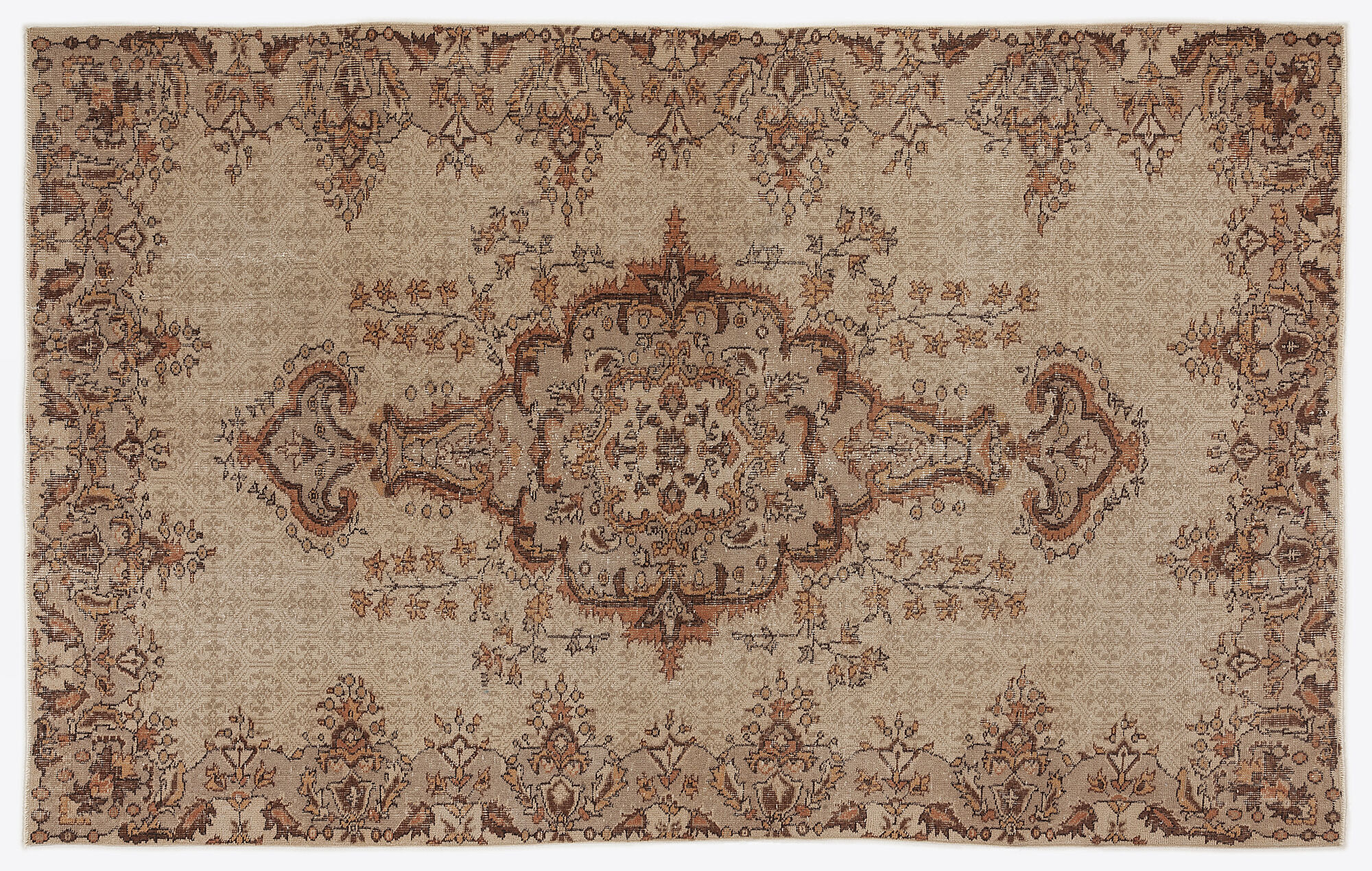 Apex Vintage Halı Kahve 7023 177x278cm