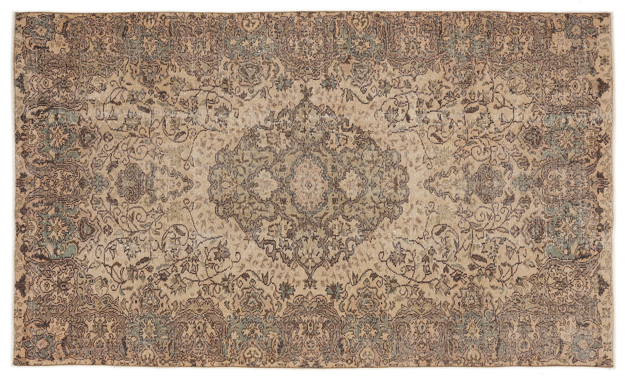 Apex Vintage Halı Kahve 7754 166x280cm