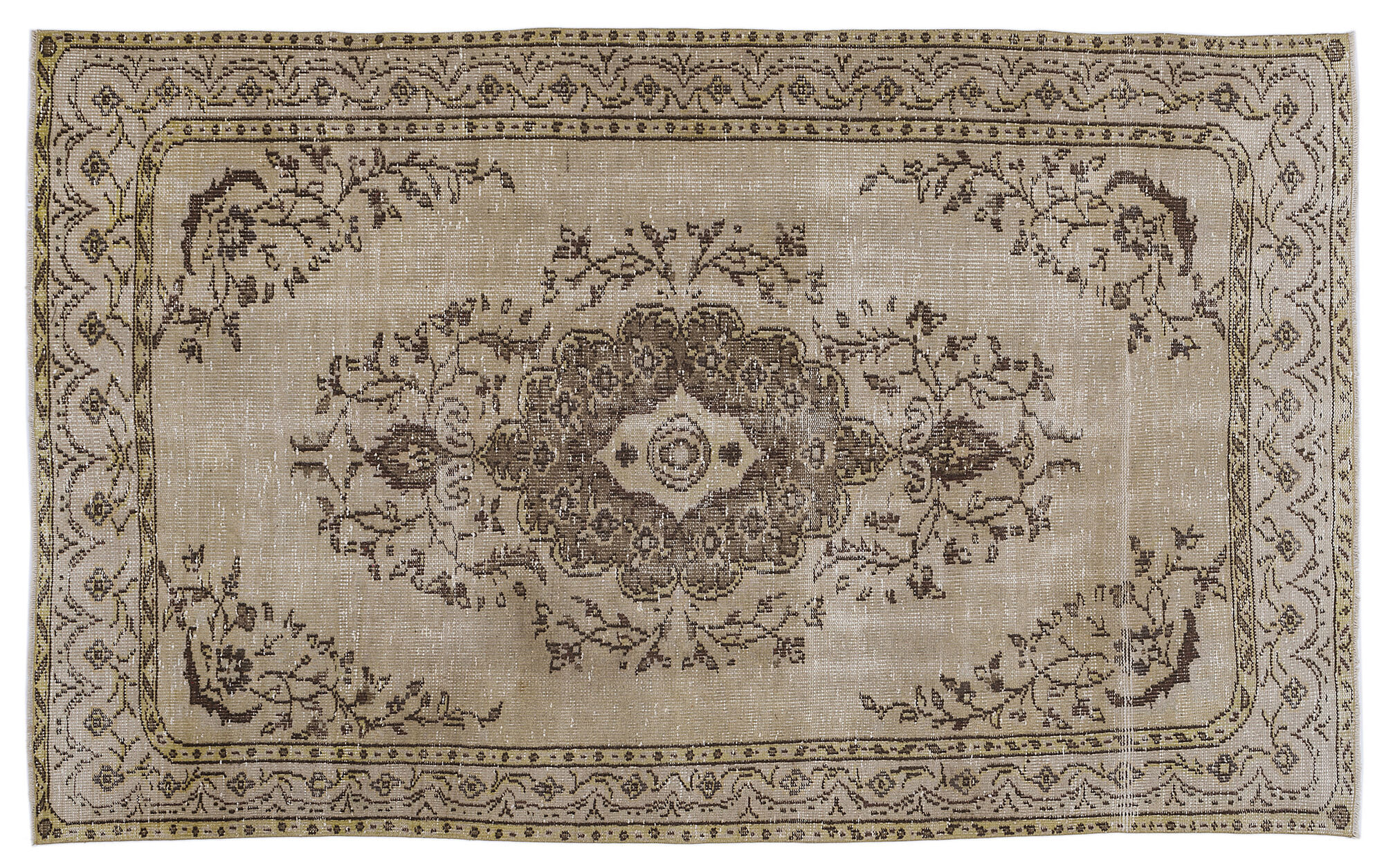 Apex Vintage Halı Kahve 8394 165x274cm