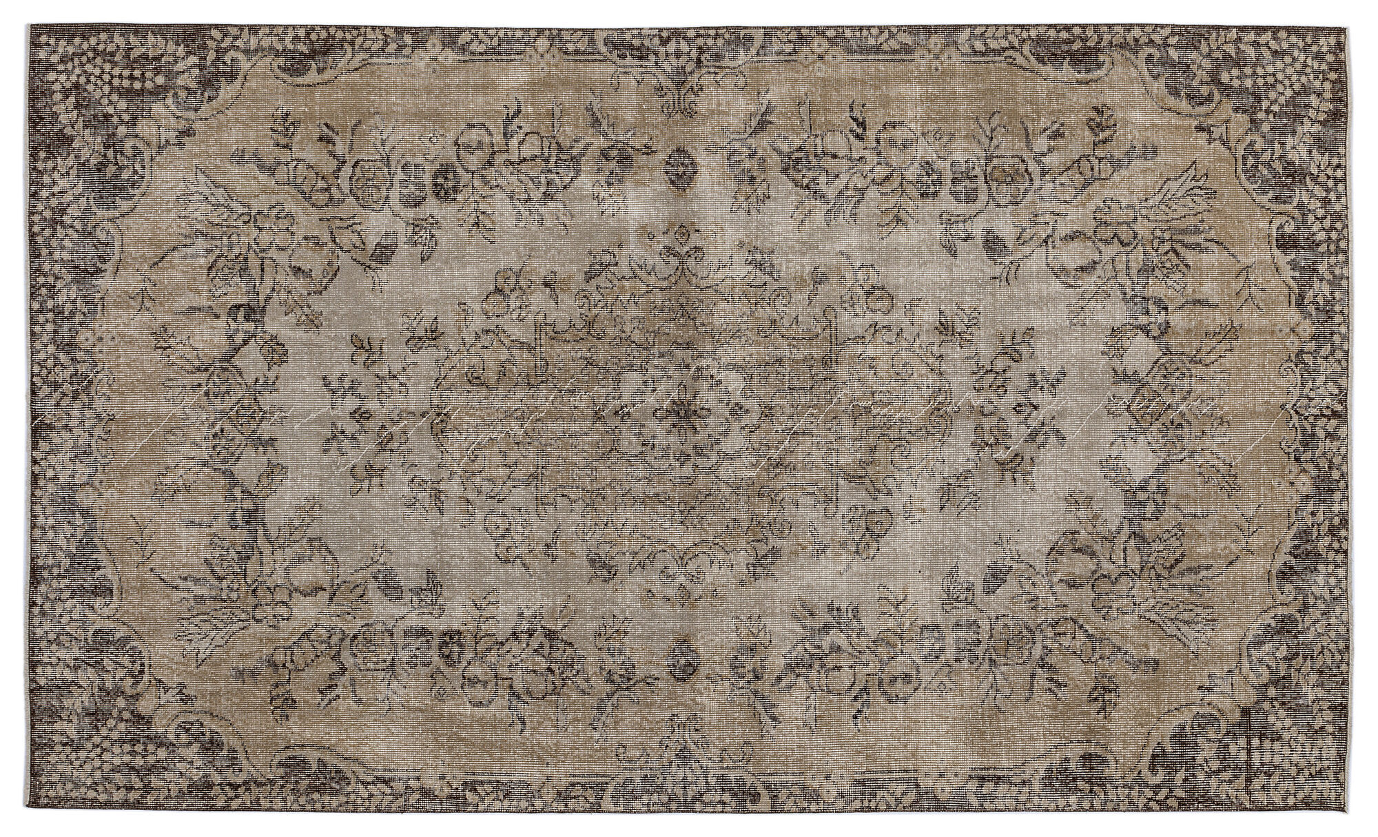 Apex Vintage Halı Kahve 8420 166x281cm