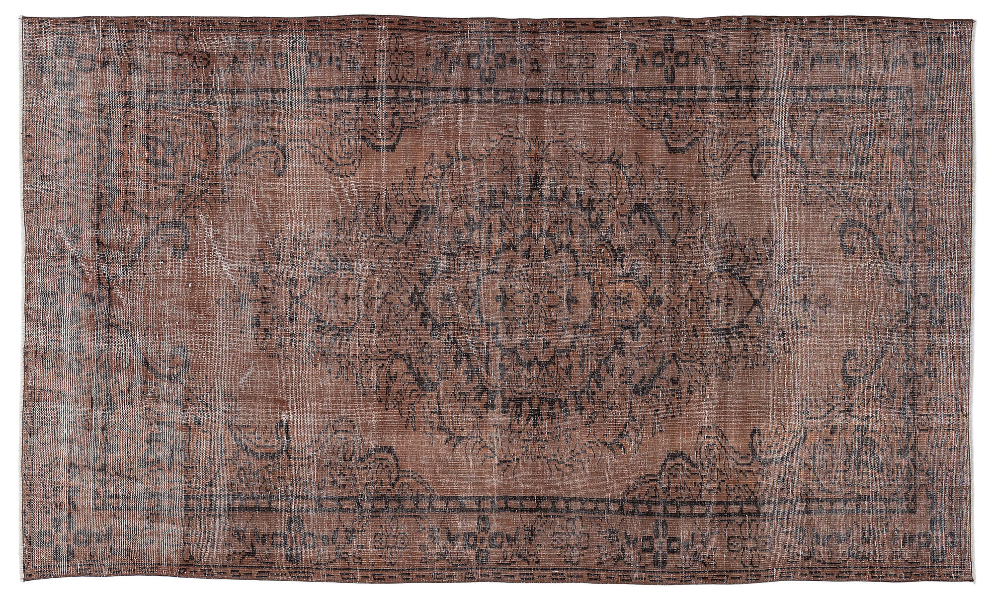 Apex Vintage Halı Kahve 8701 168x291cm