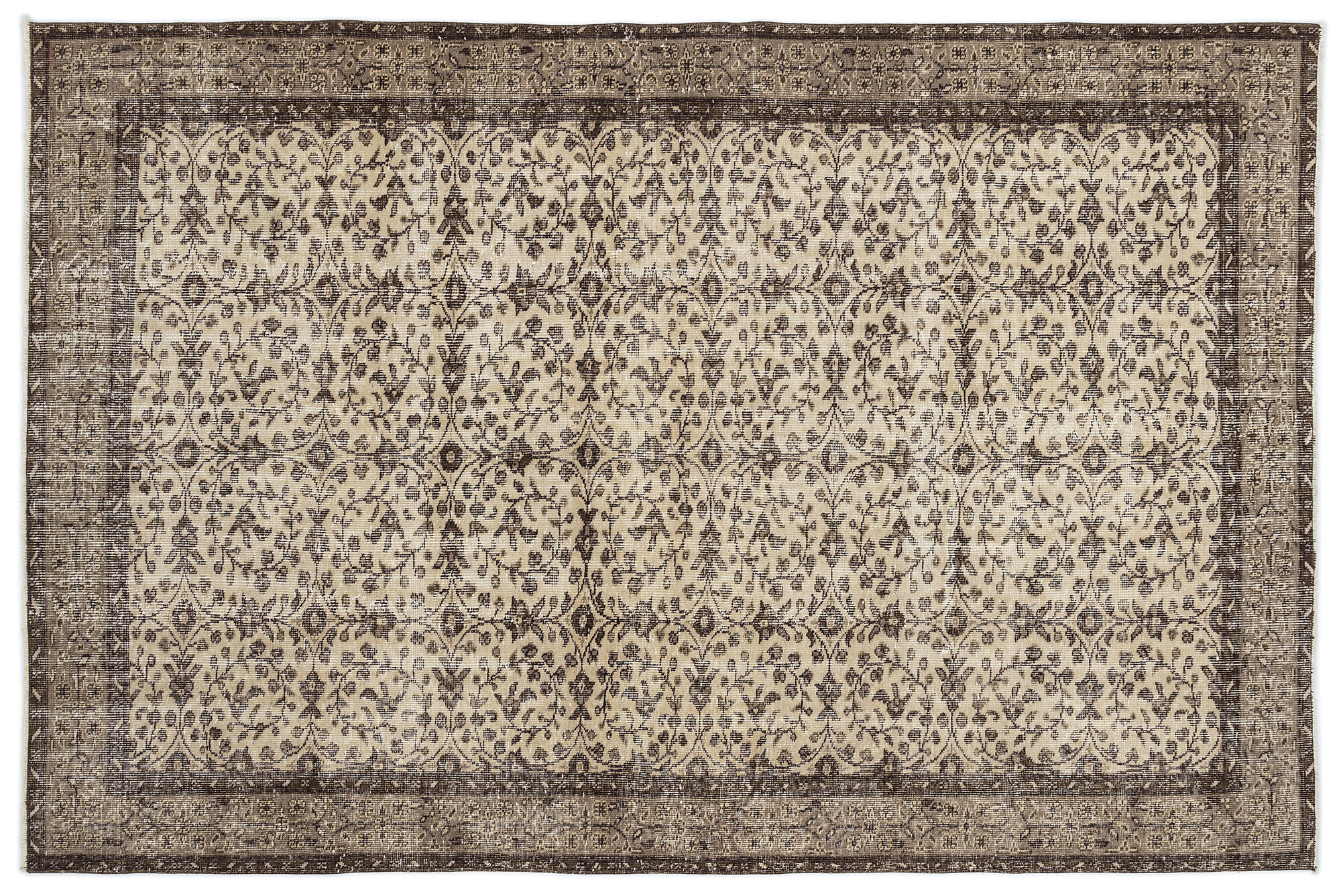 Apex Vintage Halı Kahve 9610 179x278cm