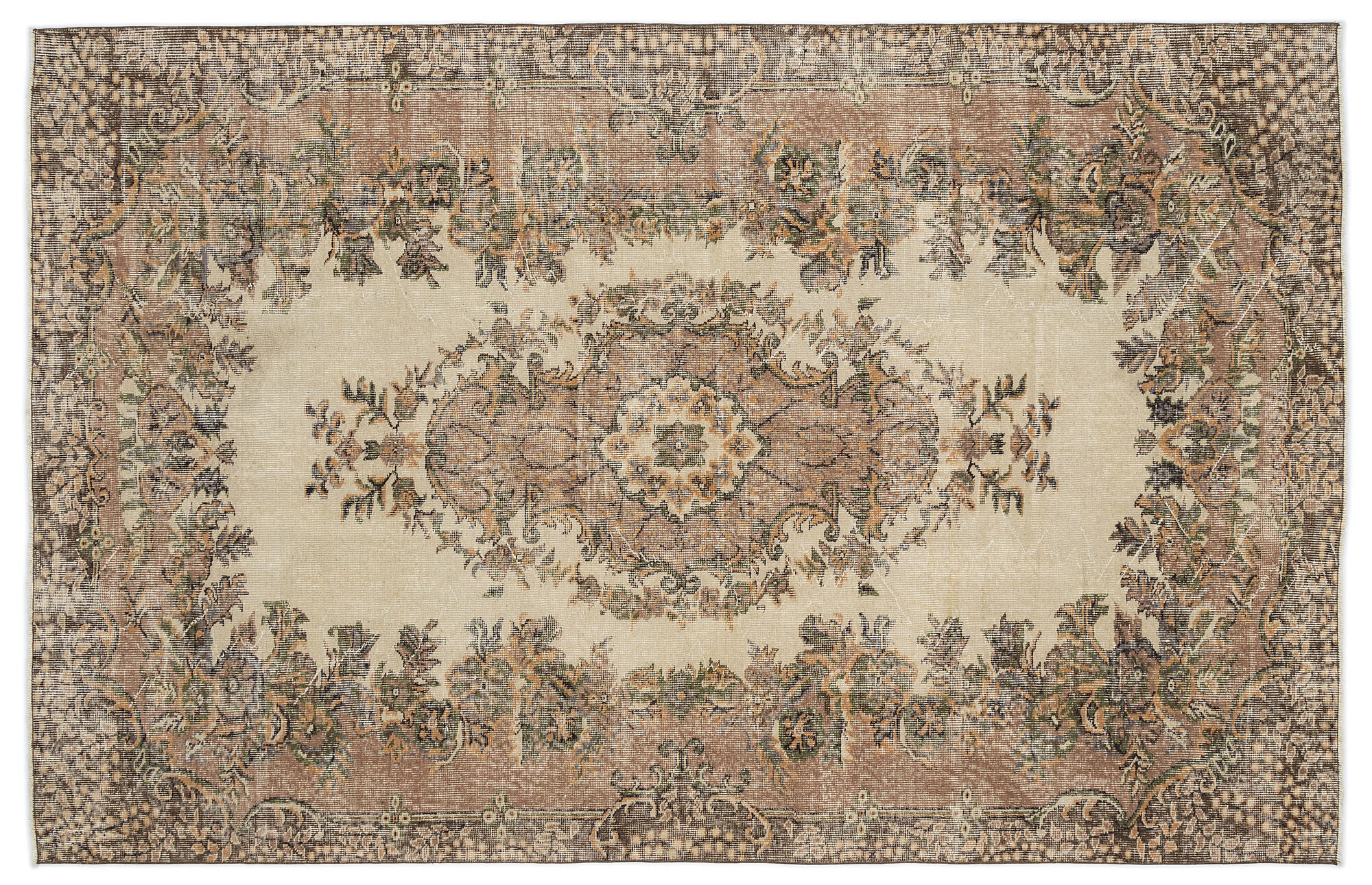Apex Vintage Halı Kahve 9615 180x277cm