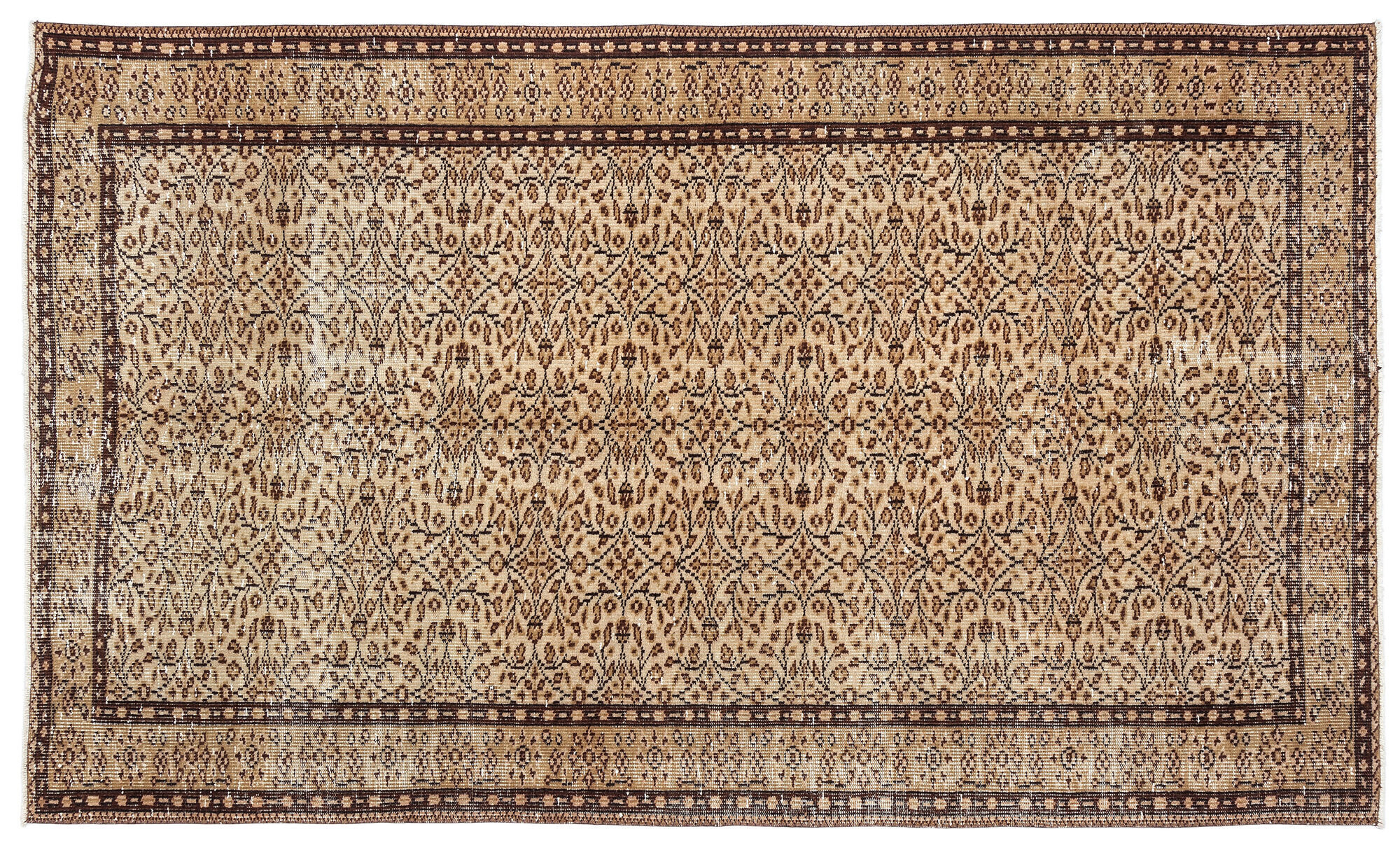 Apex Vintage Halı Kahve 9790 157x263cm