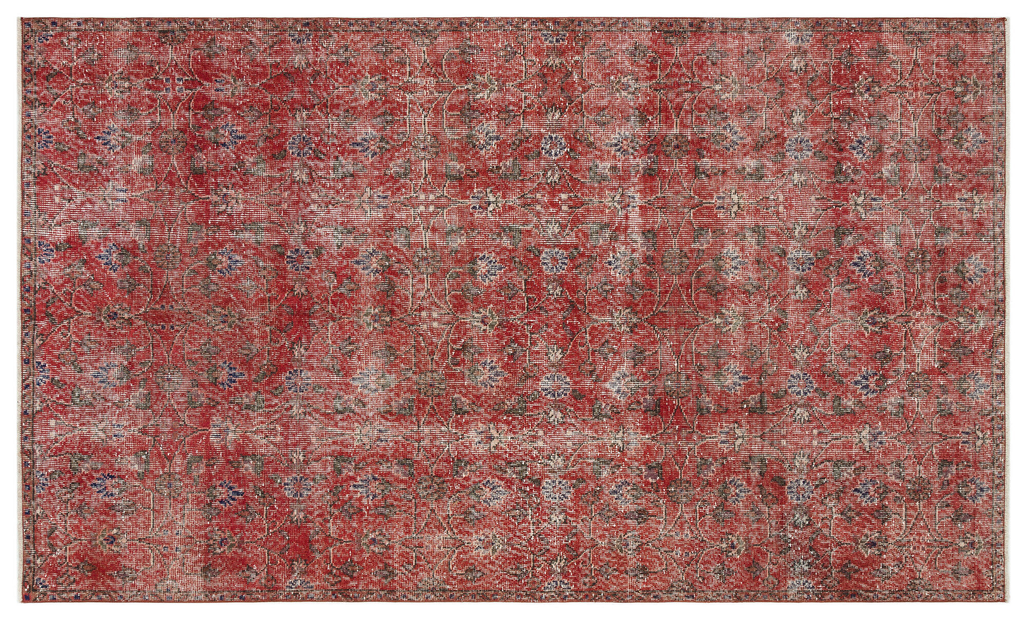 Apex Vintage Halı Kırmızı 35073 153 cm X 256 cm