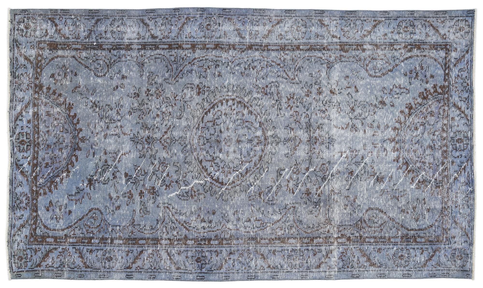 Apex Vintage Halı Mavi 10627 160x 268cm