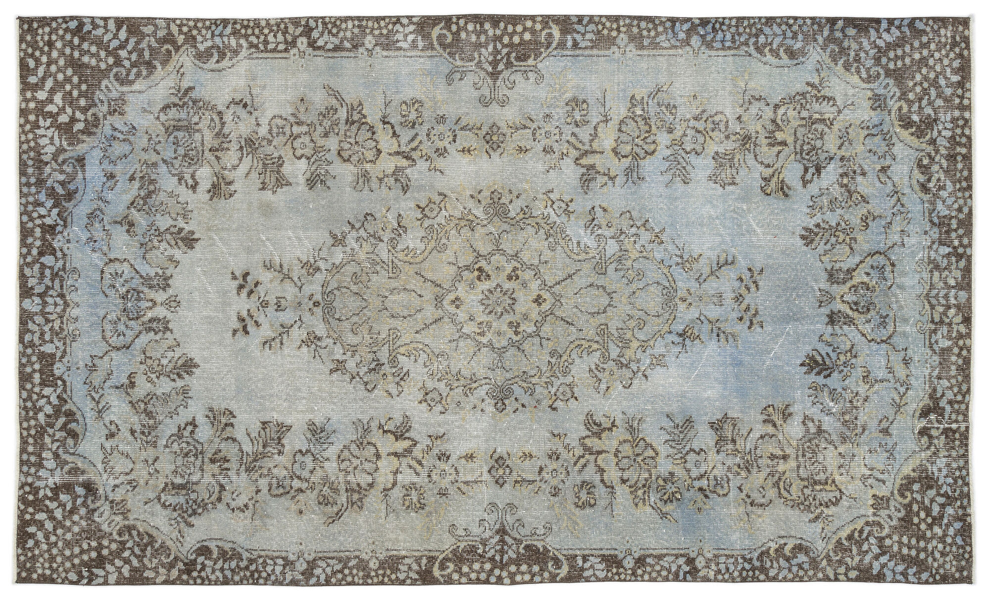 Apex Vintage Halı Mavi 10837 171x 291cm