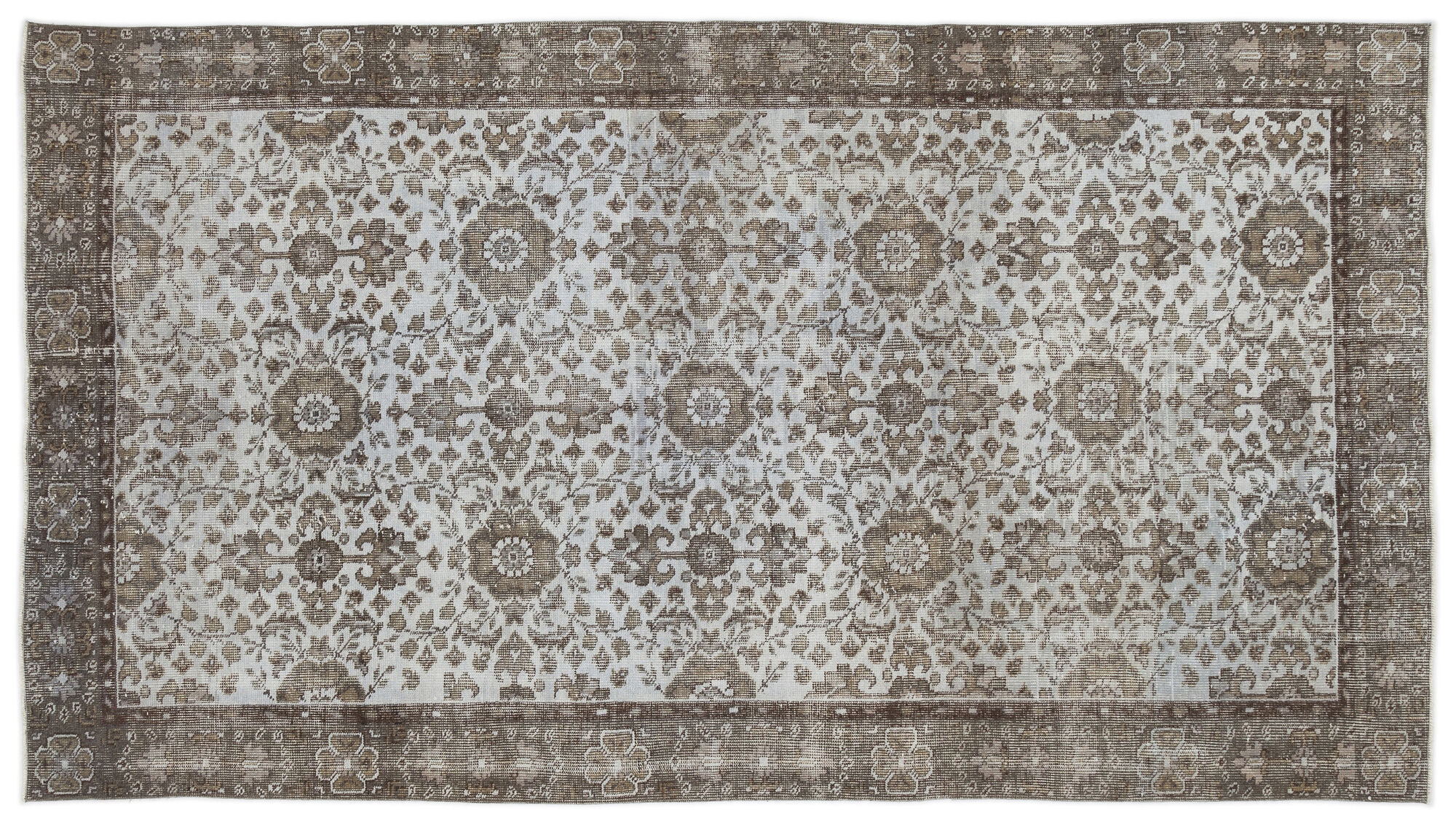 Apex Vintage Halı Mavi 13199 158x 284cm