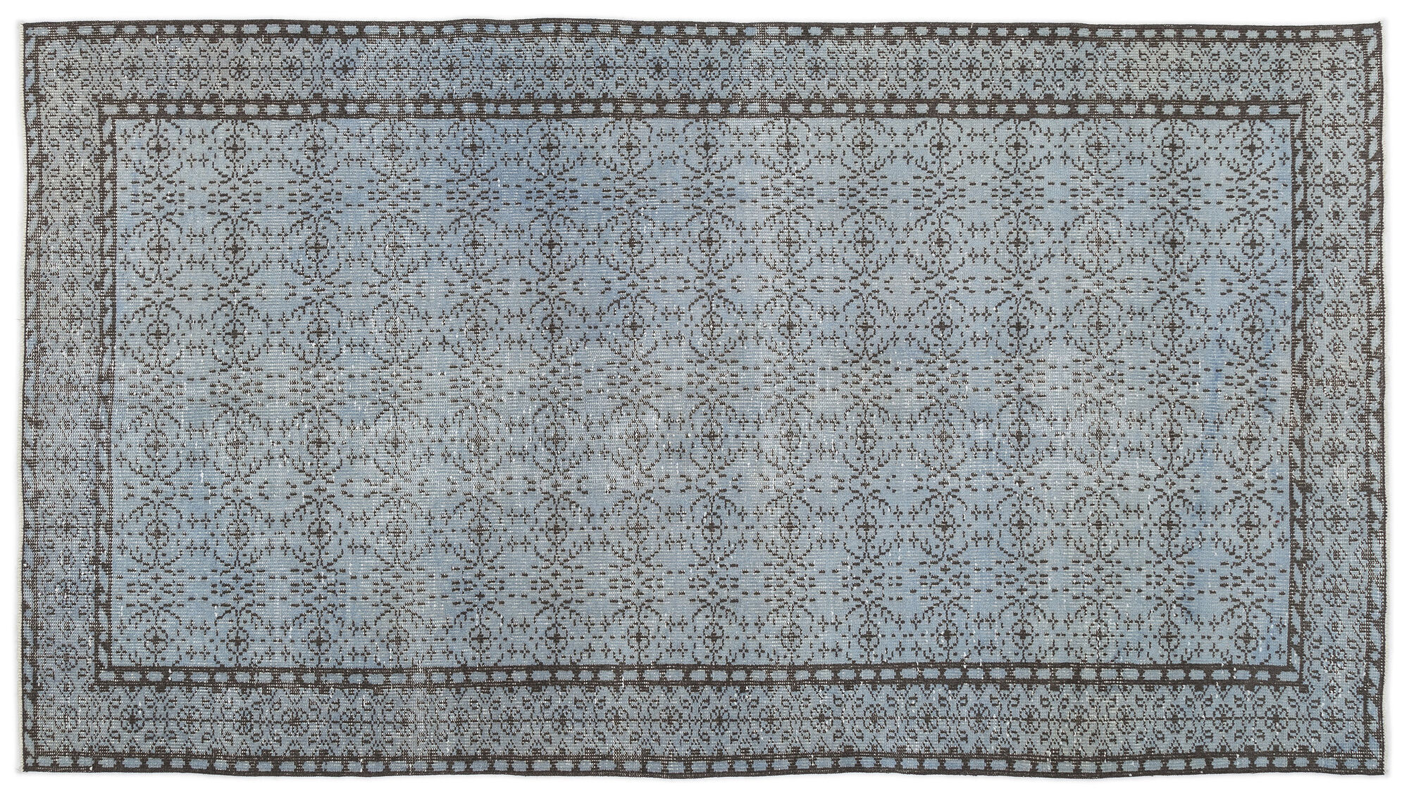 Apex Vintage Halı Mavi 13416 149x 267cm