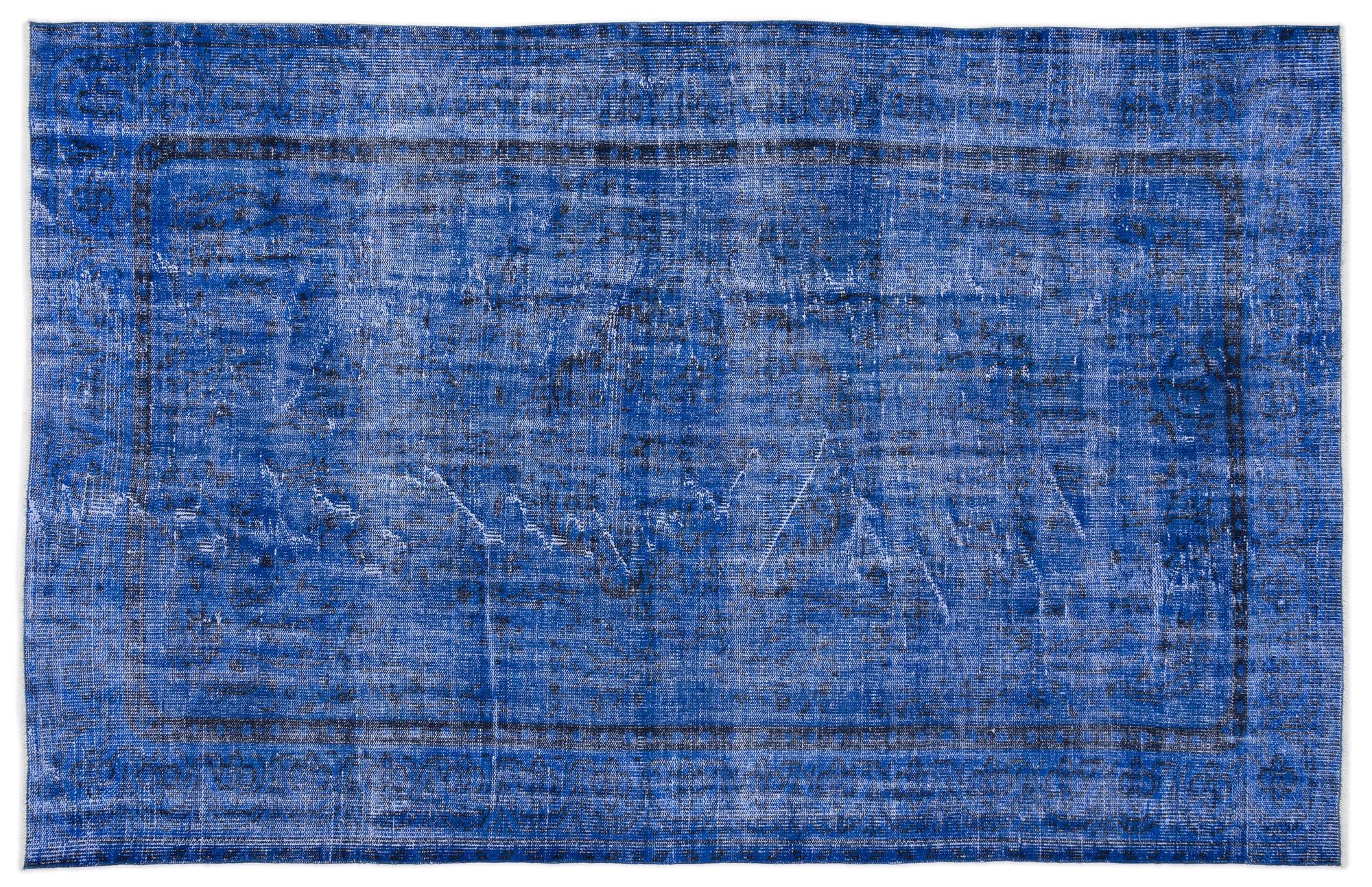 Apex Vintage Halı Mavi 13547 178x 287cm