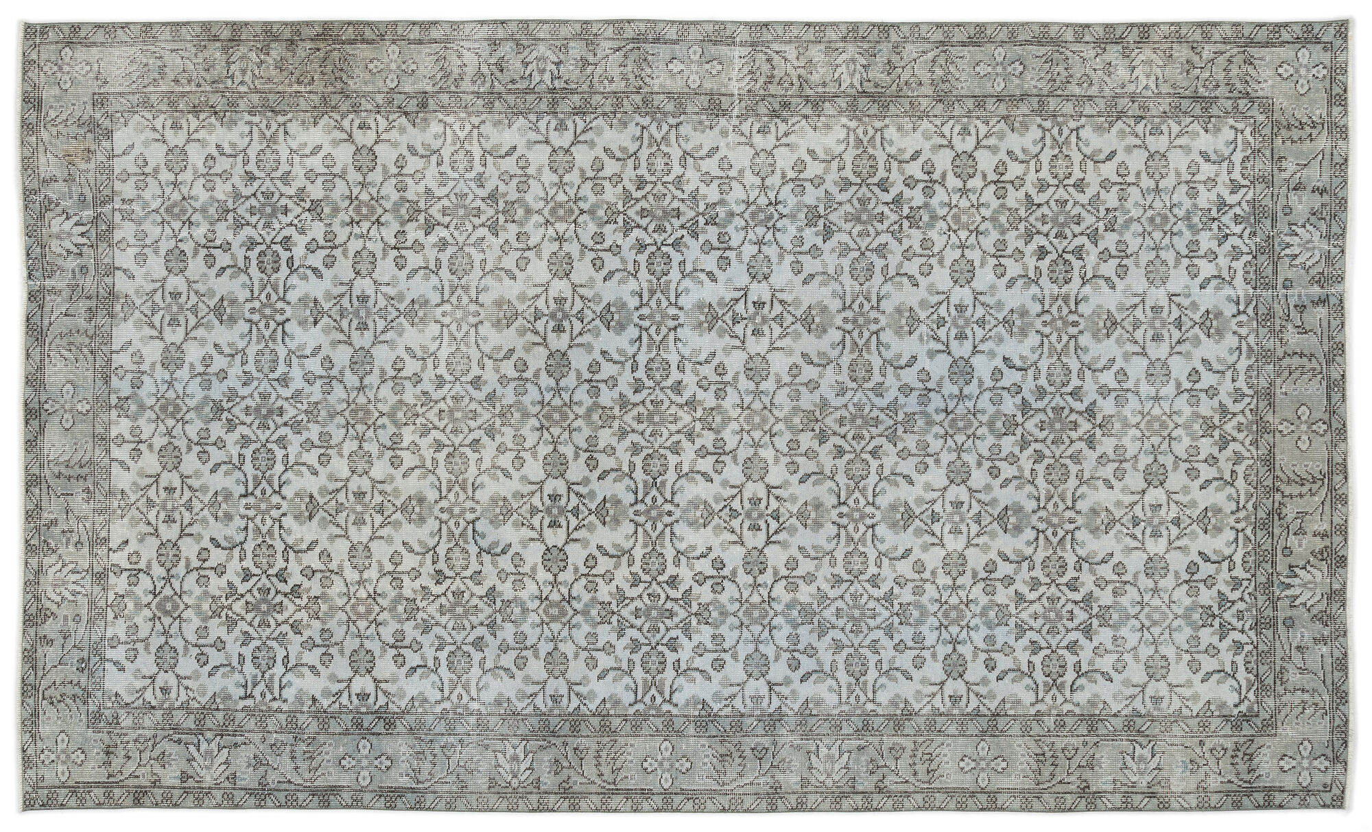 Apex Vintage Halı Mavi 13704 175x 298cm